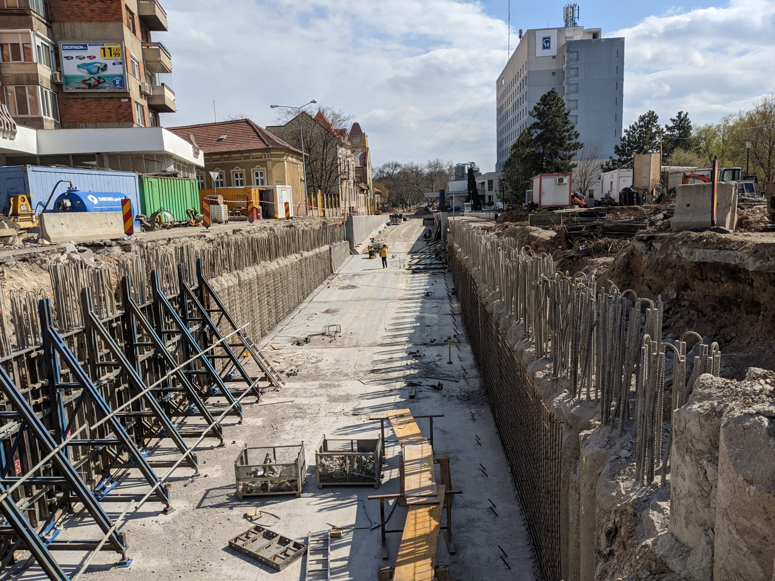 FOTO: Pasaj Magheru Oradea 25.03.2020