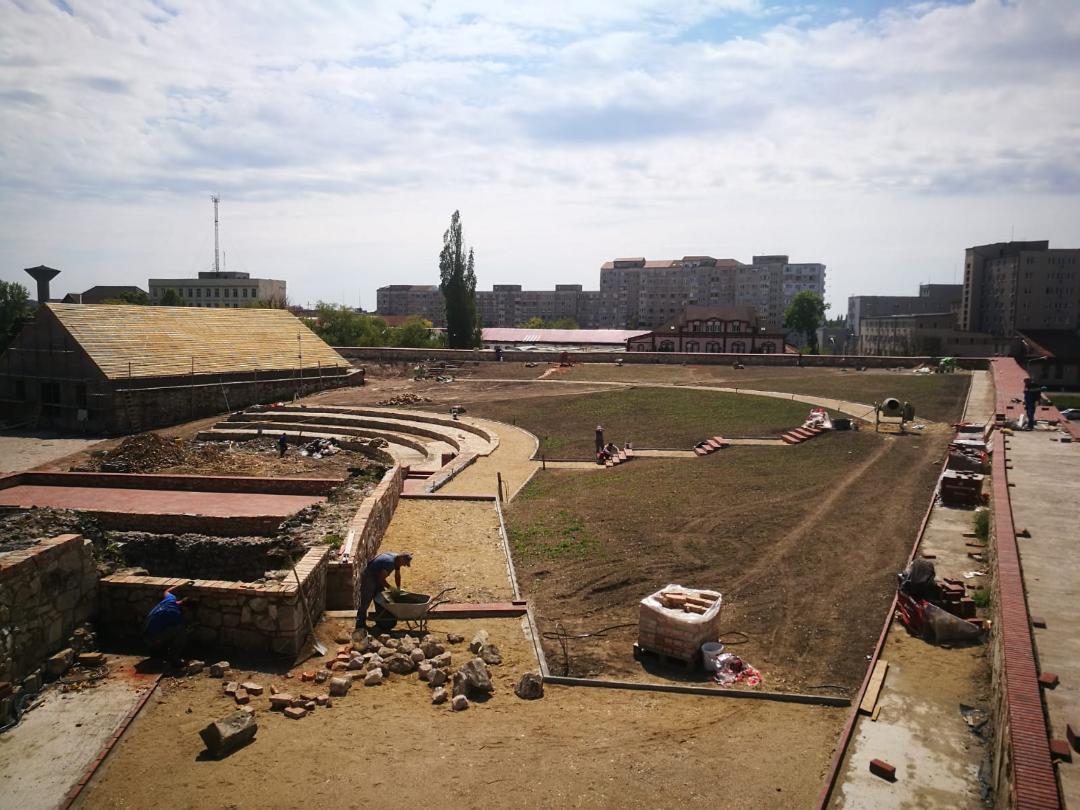 FOTO: Lucrări la Cetatea Oradea 01.05.2020