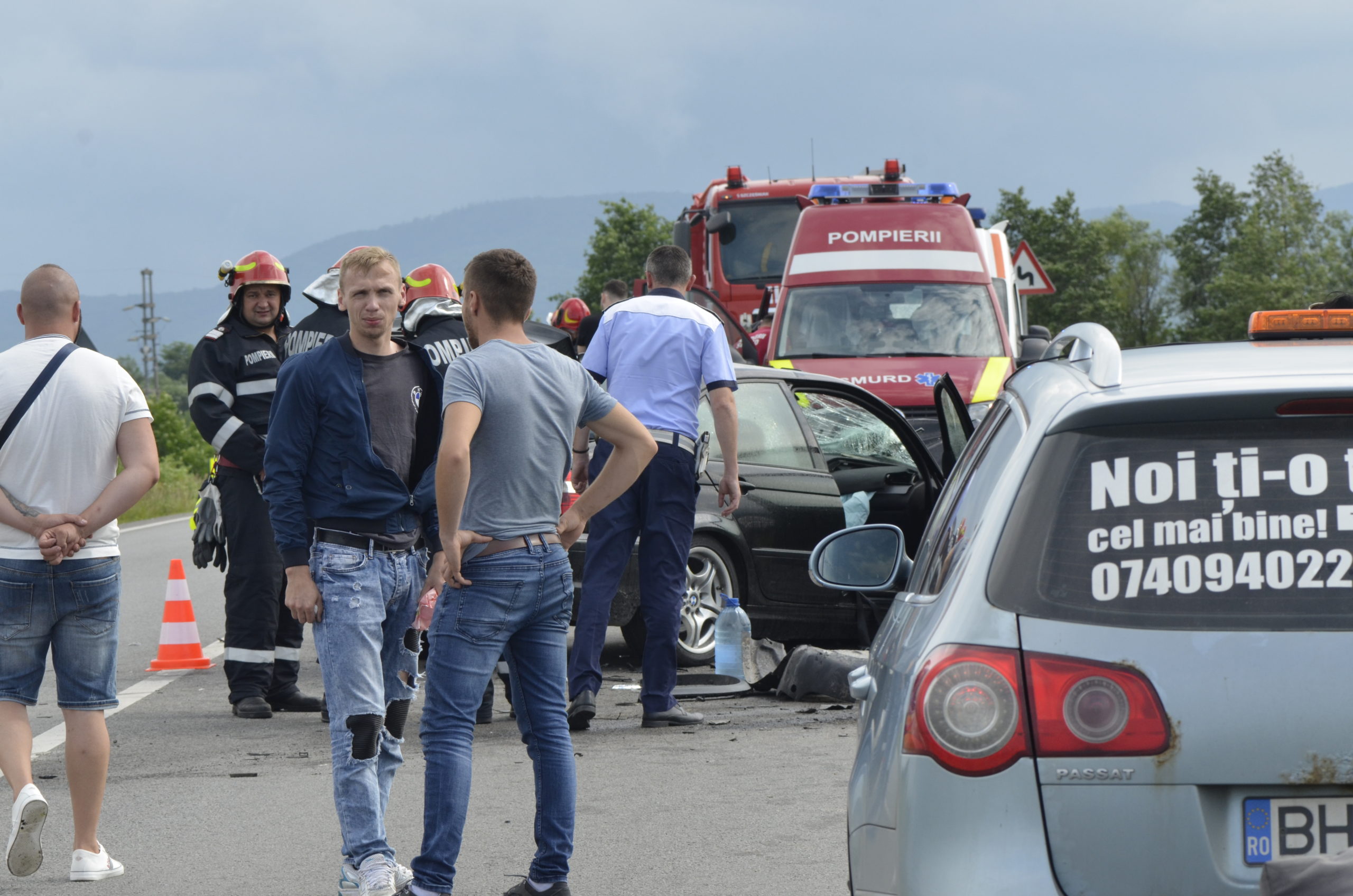 FOTO: Accident DN 76 22.06.2020