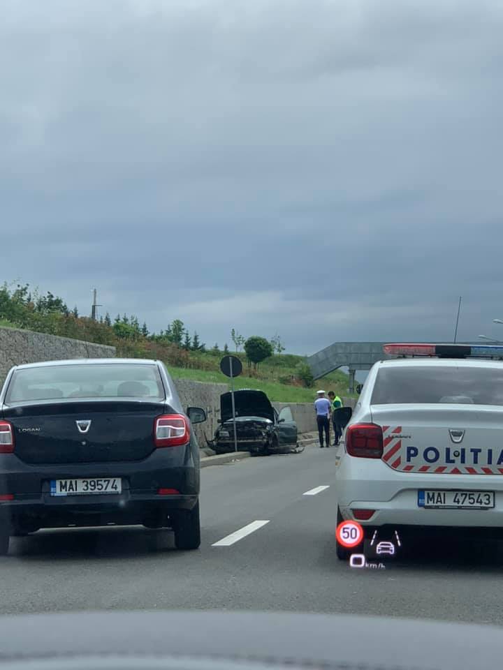 FOTO: Accident drum expres Oradea 23.06.2020