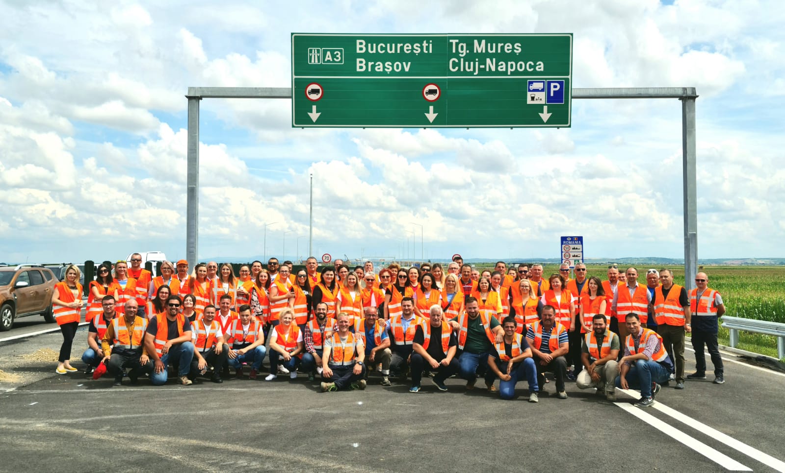 FOTO: Grupul Selina și-a precepționat tronsonul A3 Biharia - Borș 23.07.2020