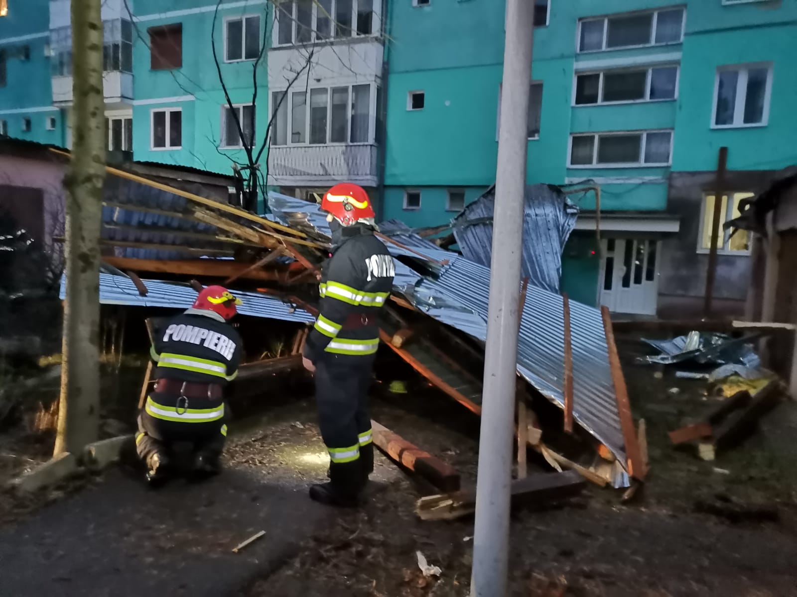 FOTO: Cod galben de vânt în Bihor 29.12.2020