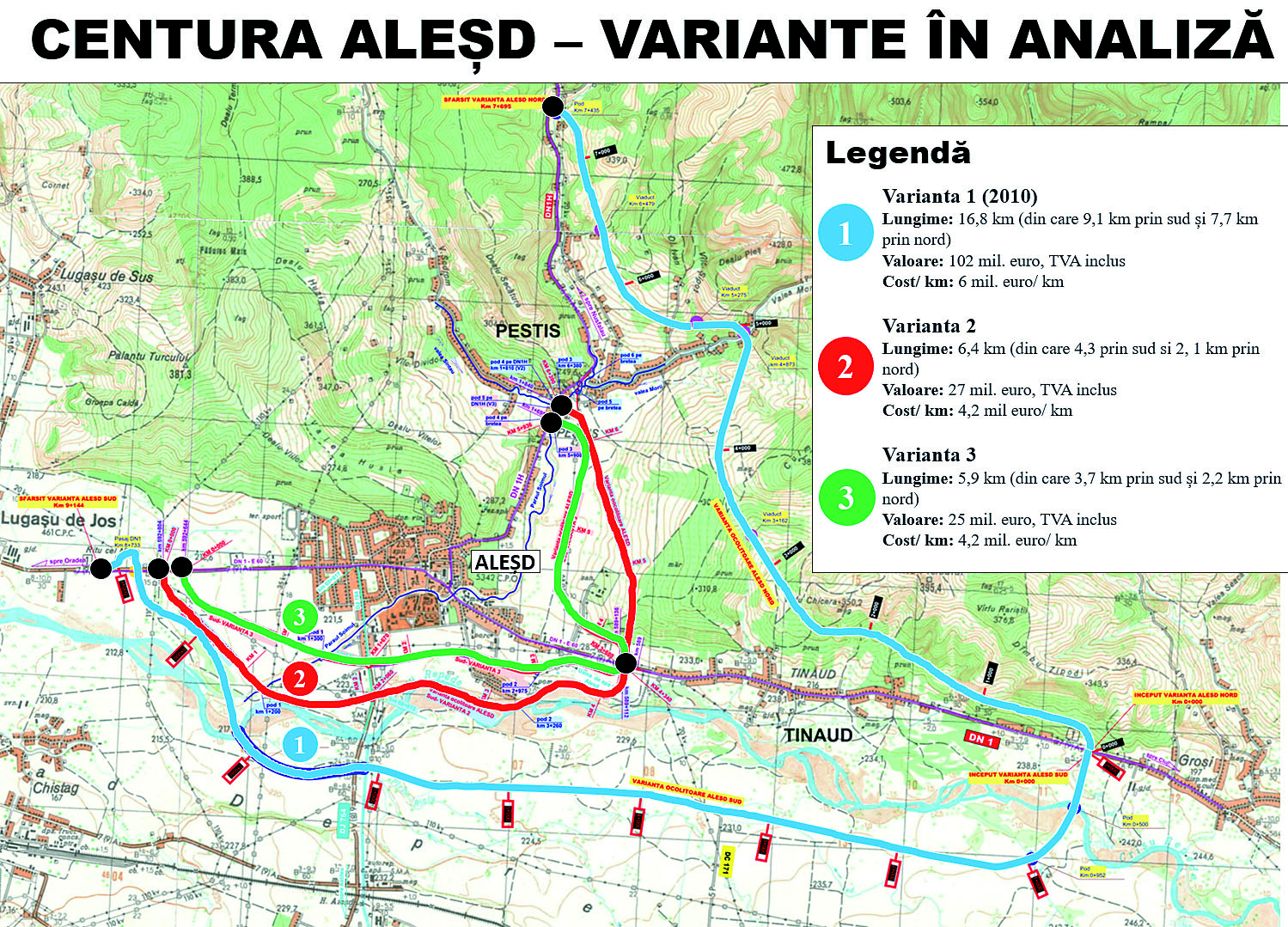 3variante centura alesd 20 k