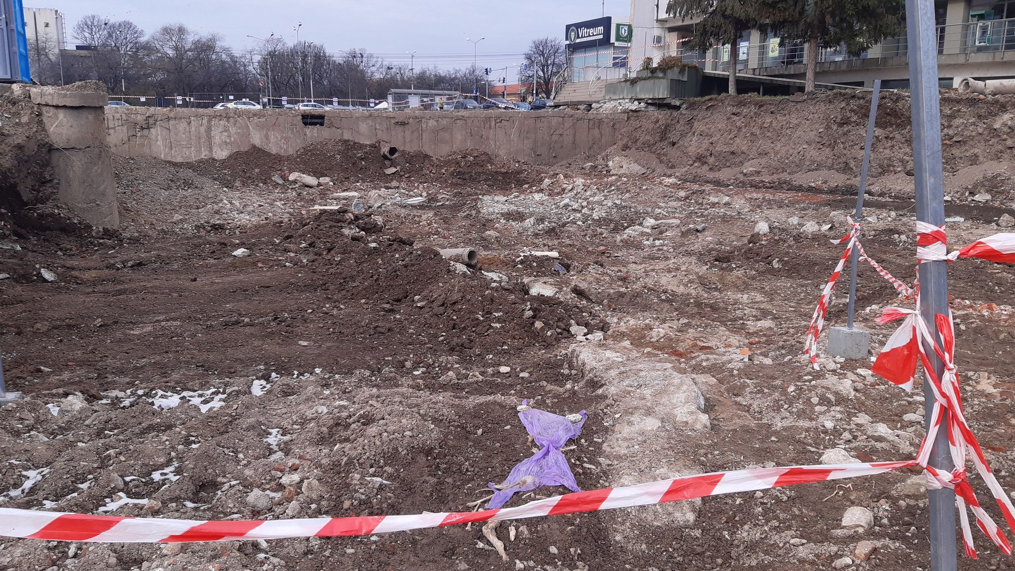 Descoperiri arheologice șantier parcare subterană oradea centrul civic (6)