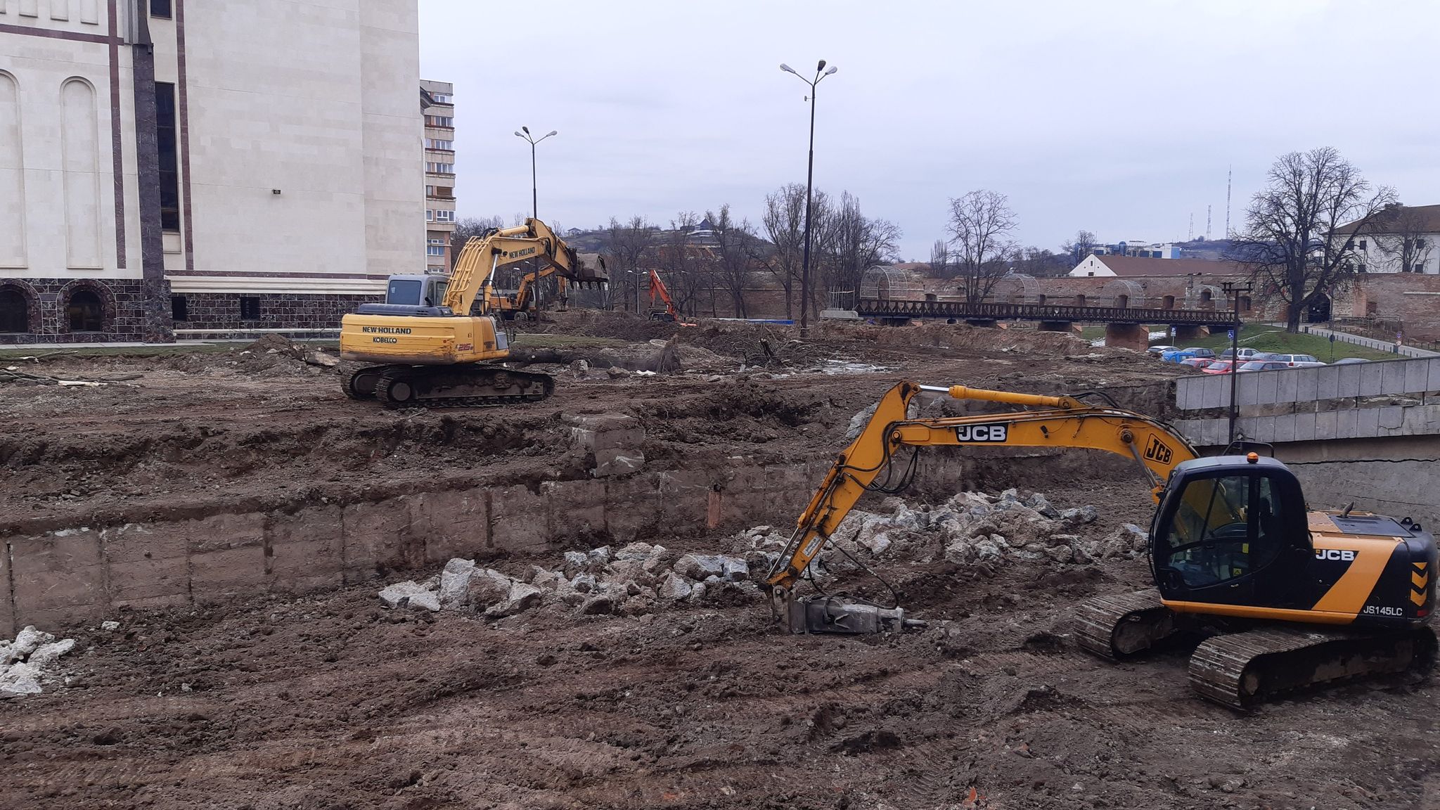 Descoperiri arheologice șantier parcare subterană oradea centrul civic (8)