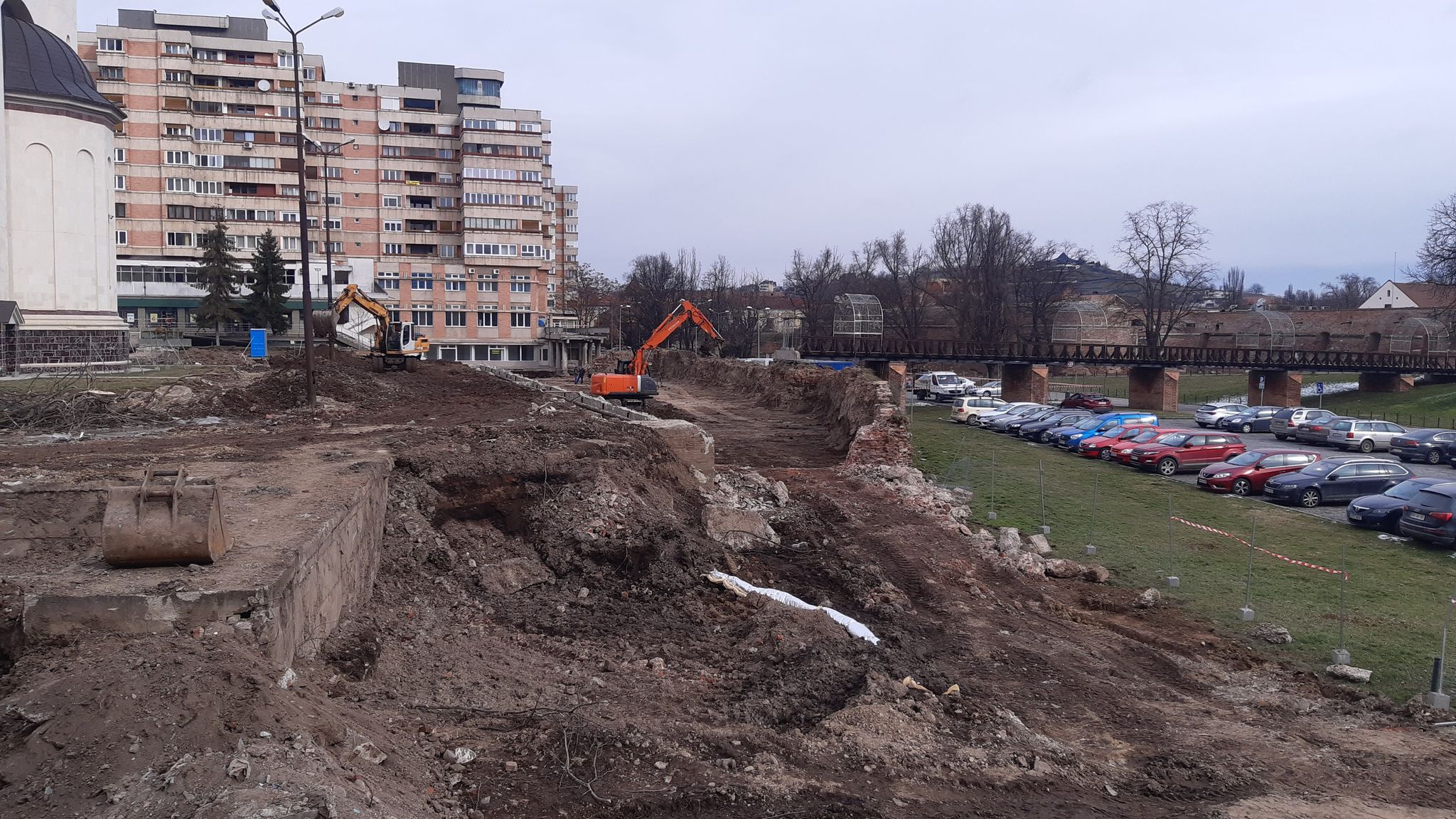 Descoperiri arheologice șantier parcare subterană oradea centrul civic (13)