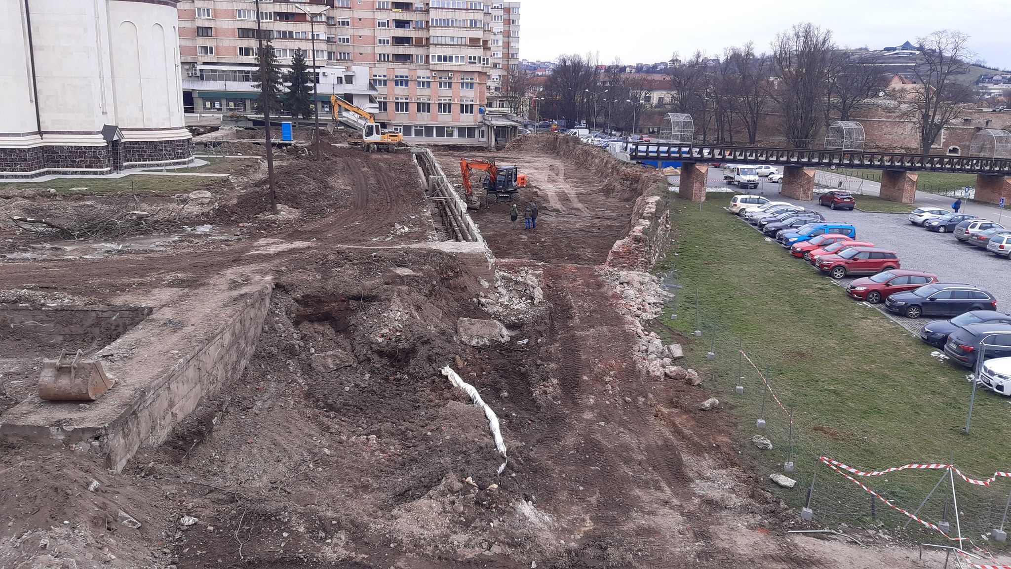 Descoperiri arheologice șantier parcare subterană oradea centrul civic (15)