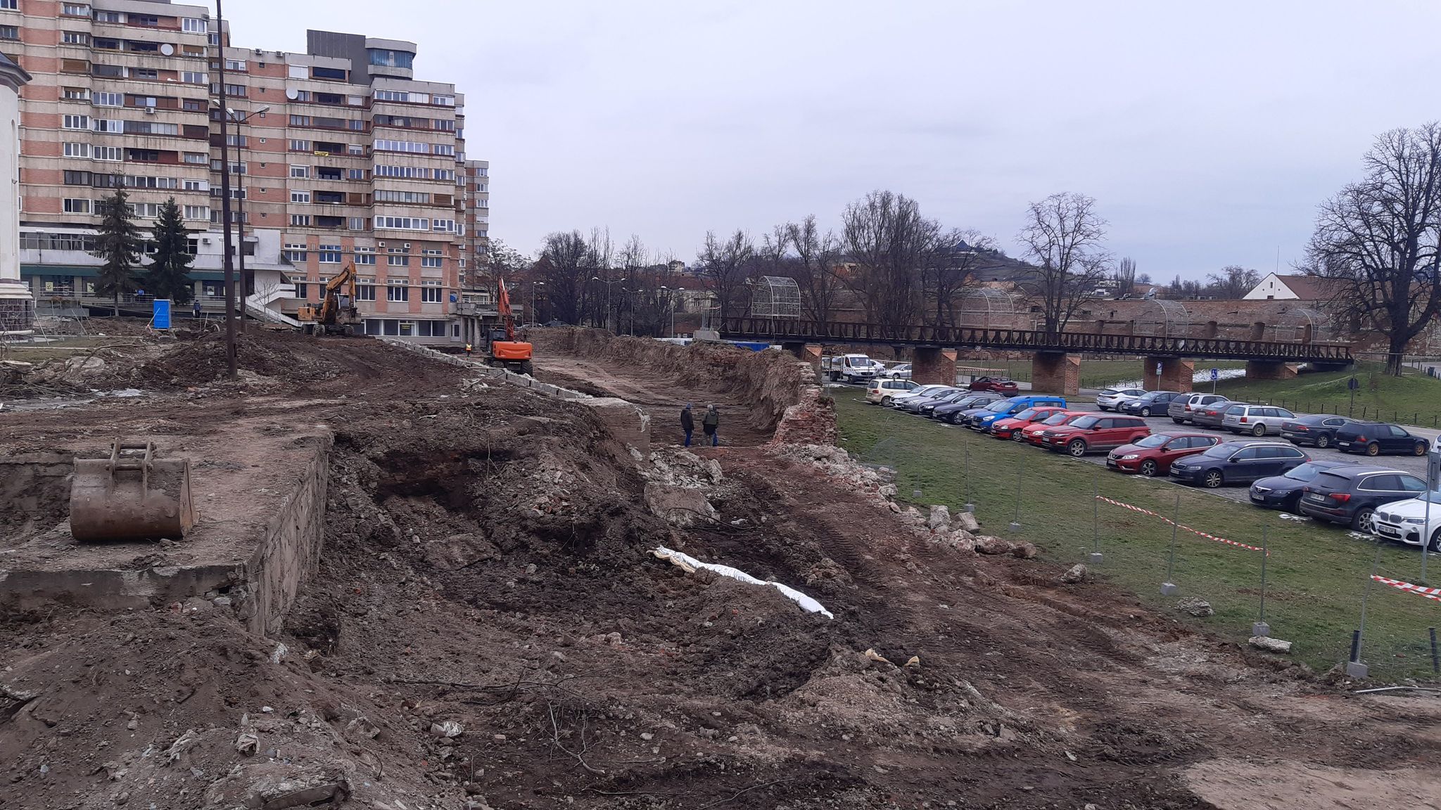 Descoperiri arheologice șantier parcare subterană oradea centrul civic (16)