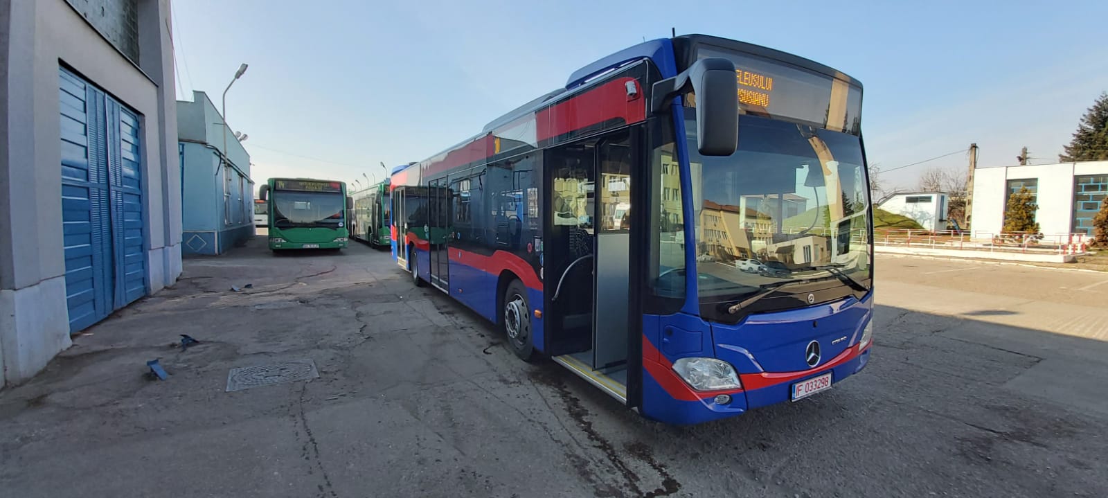 FOTO: Primul autobuz hibrid din noul lot a sosit la Oradea 10.03.2021