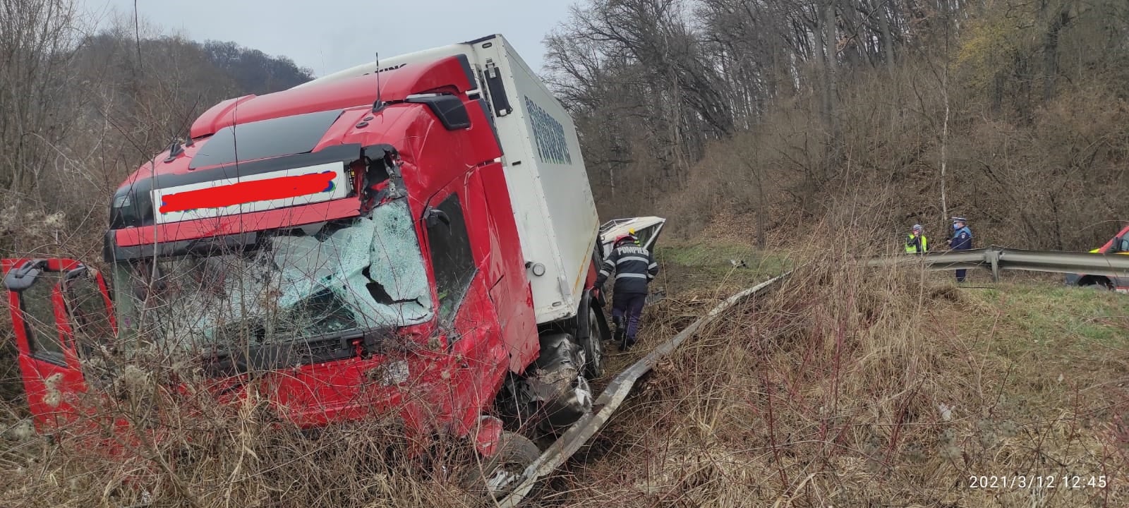 FOTO: Accident Sighișoara 12.03.2021