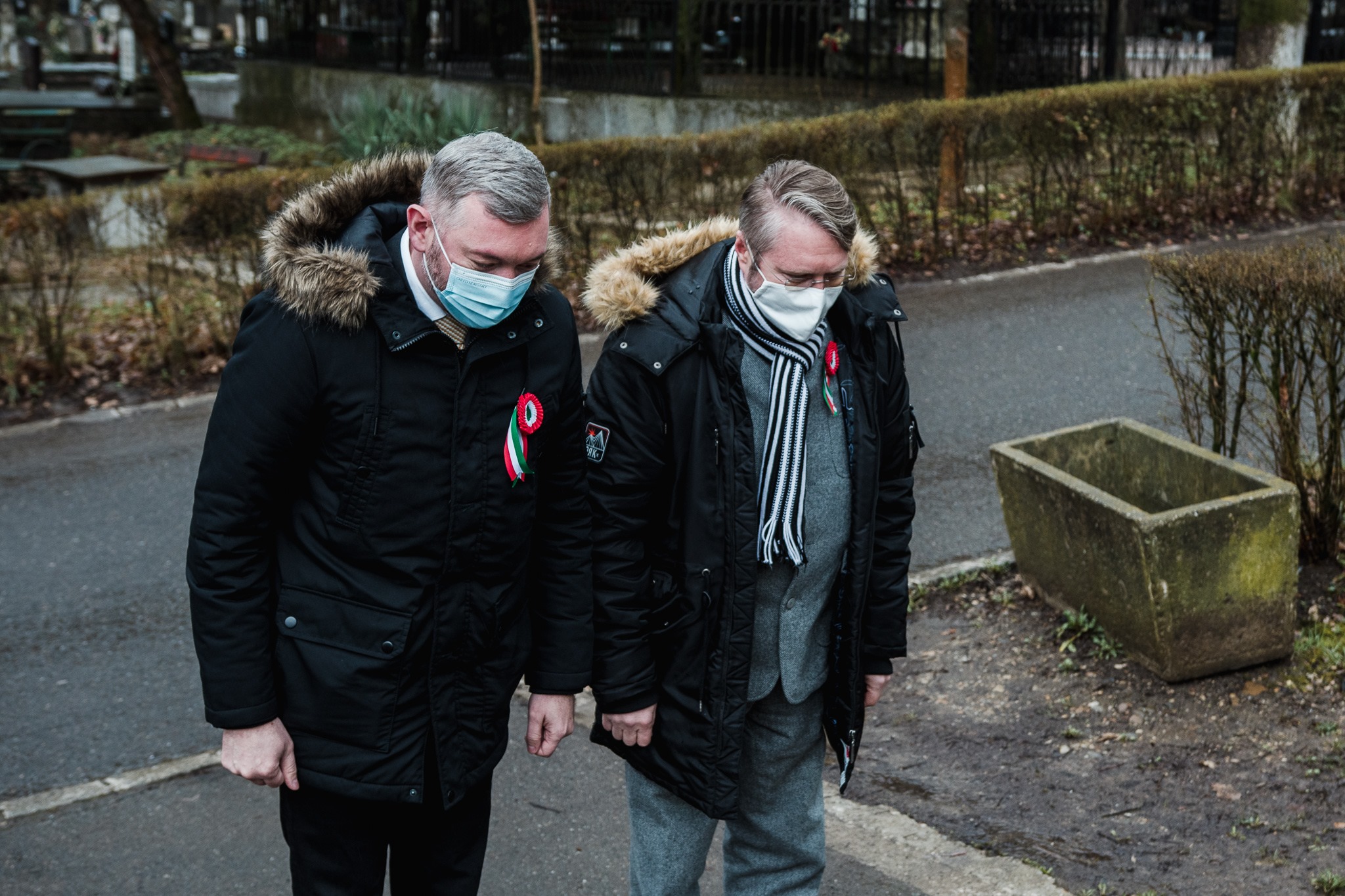 FOTO: Un 15 martie discret - UDMR a depus coroane de flori la monumentele lui Rulikowski, Bălcescu, Szacsvay și Petofi 15.03.2021