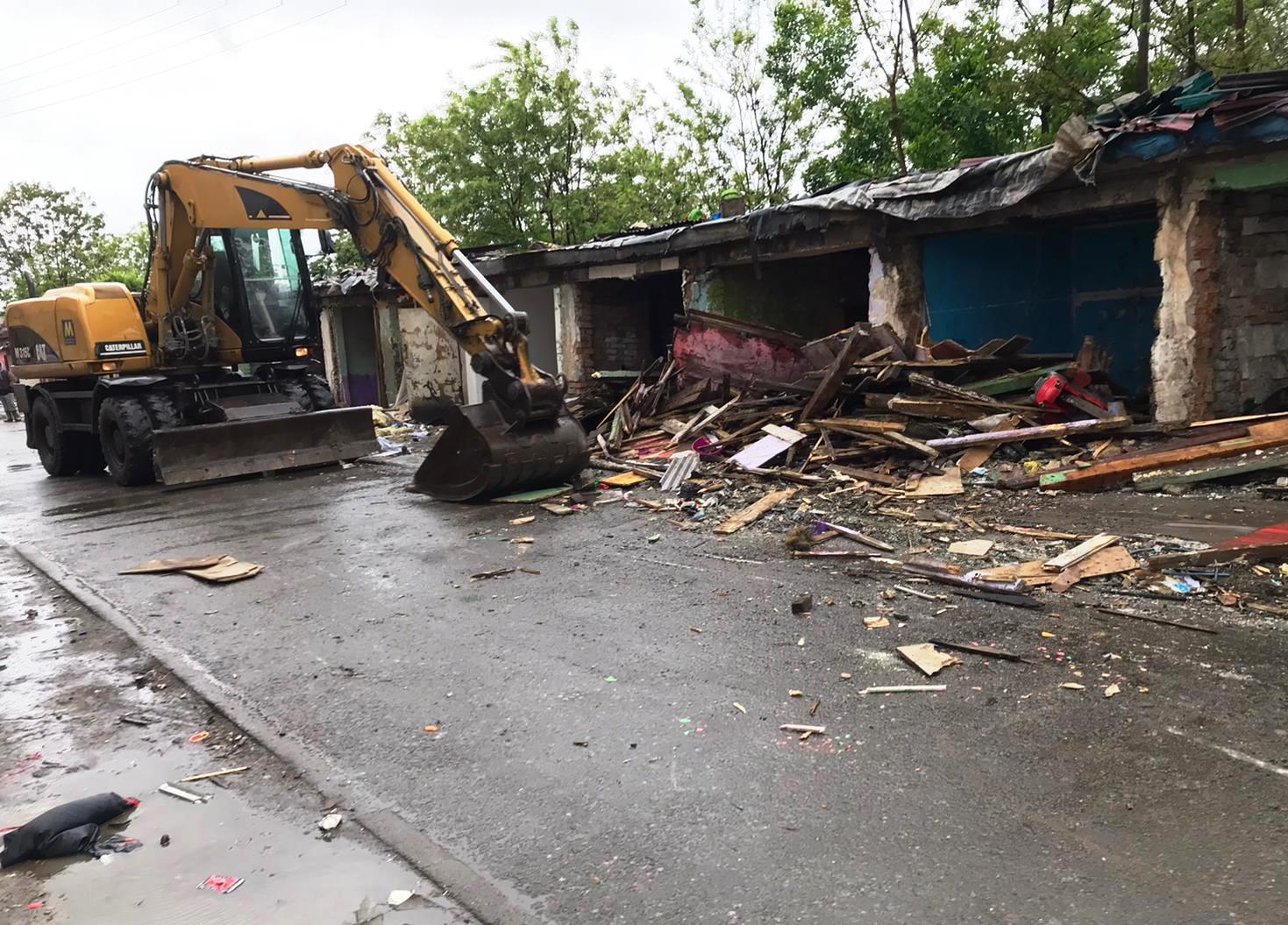 demolari strada voltaire blocuri nato oradea (2)