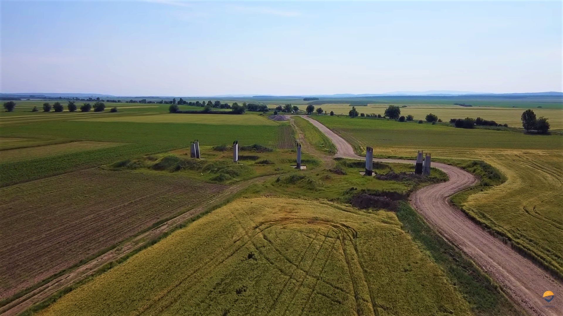 FOTO: Lotul autostradăzii A3, Biharia-Chiribiș, văzut din dronă 22.06.2021