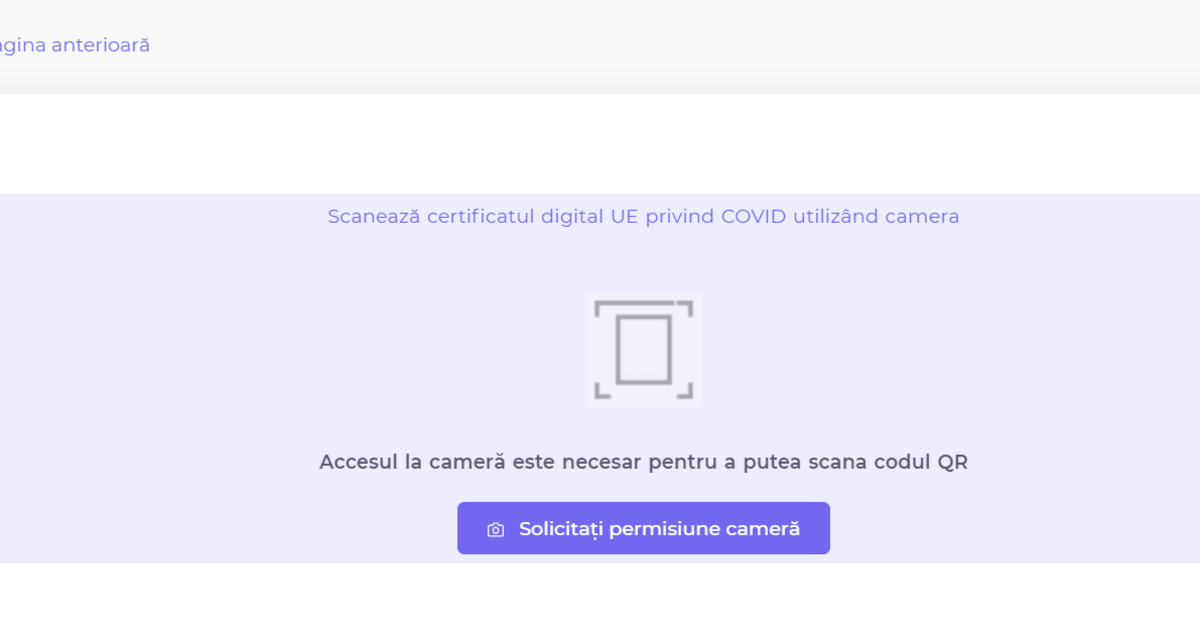 Sts Certificatele Digitale Covid Pot Fi Verificate I Prin Versiunea Web A Aplica Ei Check Dcc