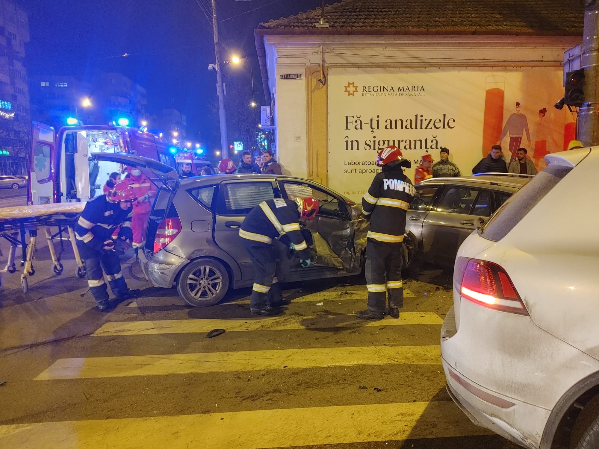 FOTO: Accident Tudor Vladimirescu 18.12.2021