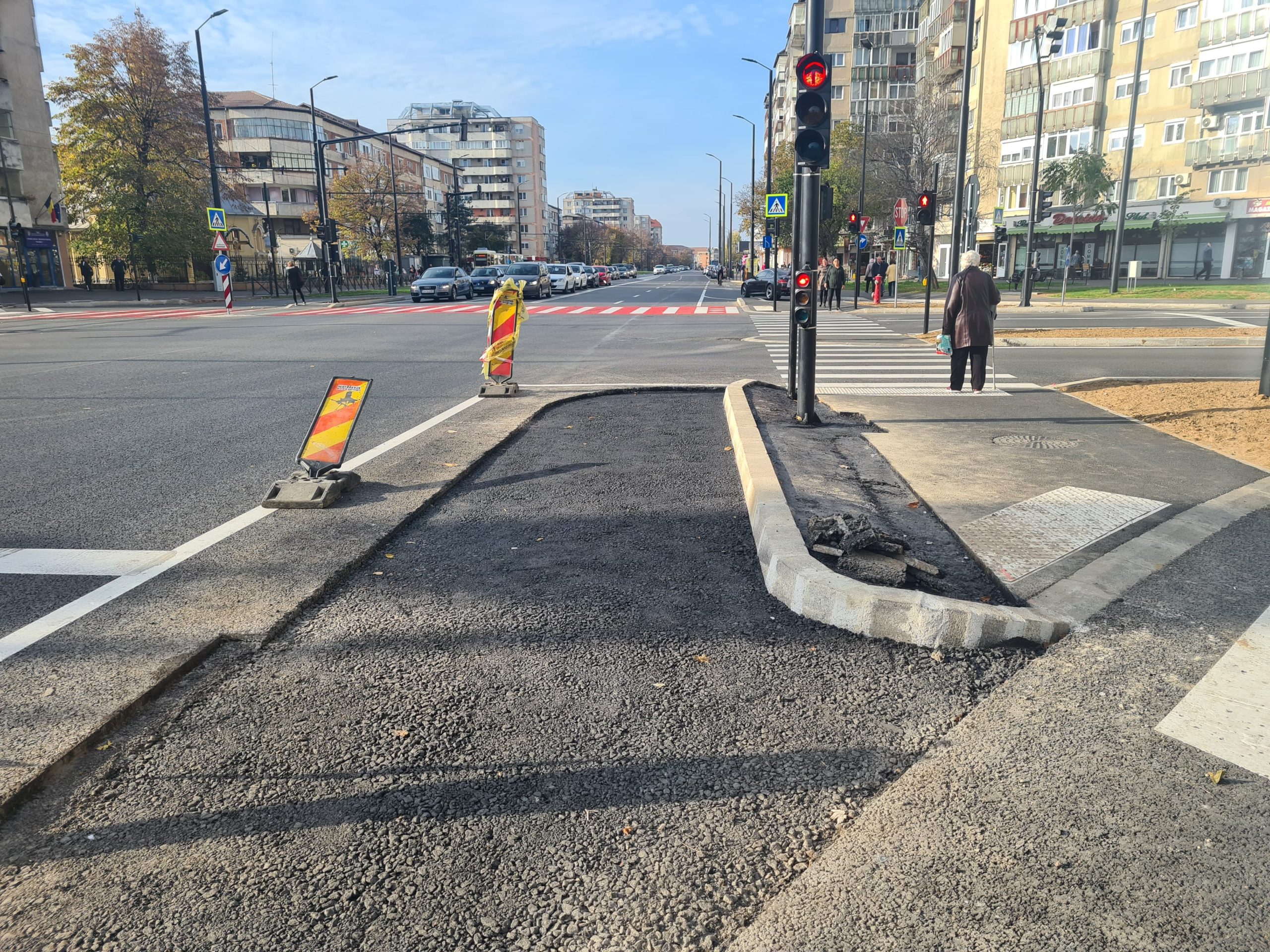 FOTO: Noi lucrări la Bulevardul Nufărul-Cantemir