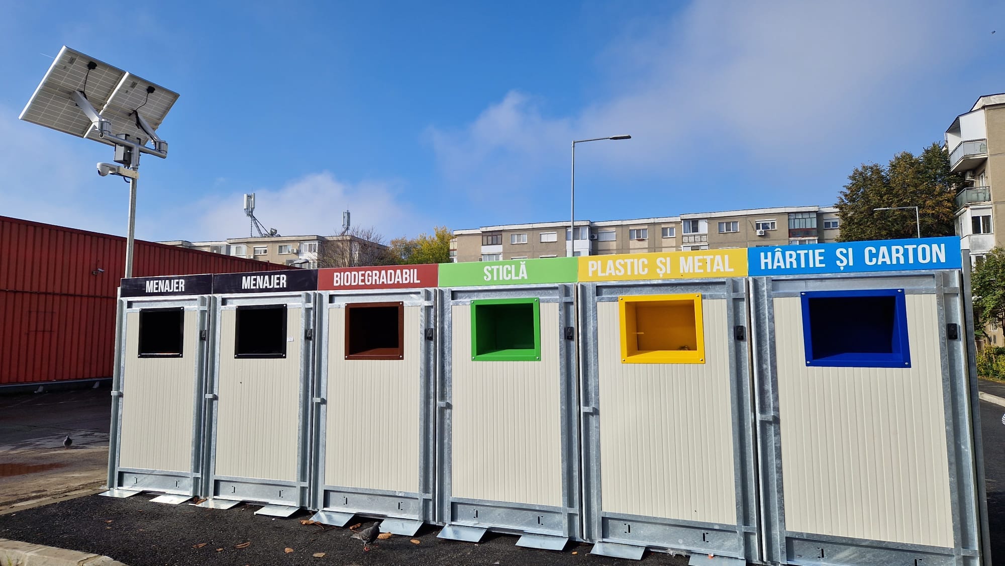 FOTO: Containere de deșeuri securizate, 09.11.2022