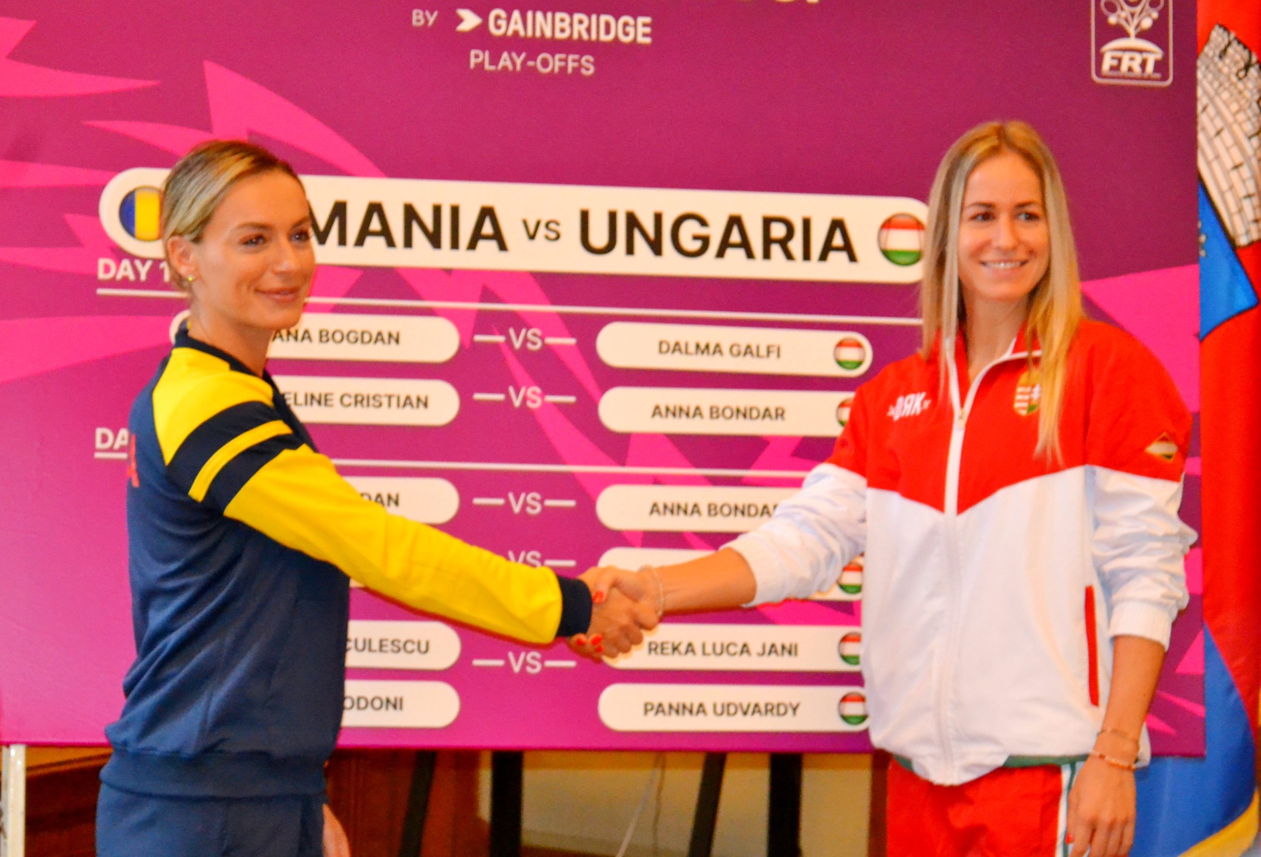 FOTO: Romania vs Ungaria Billie Jean King Cup 10.11.2022