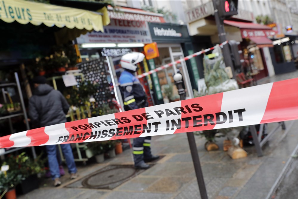 Shooting aftermath in central Paris