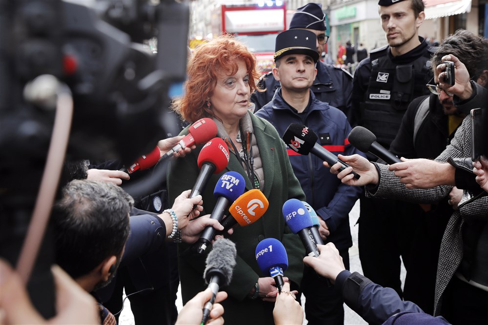 Shooting aftermath in central Paris