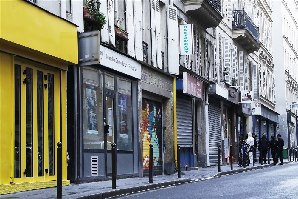 Shooting aftermath in central Paris