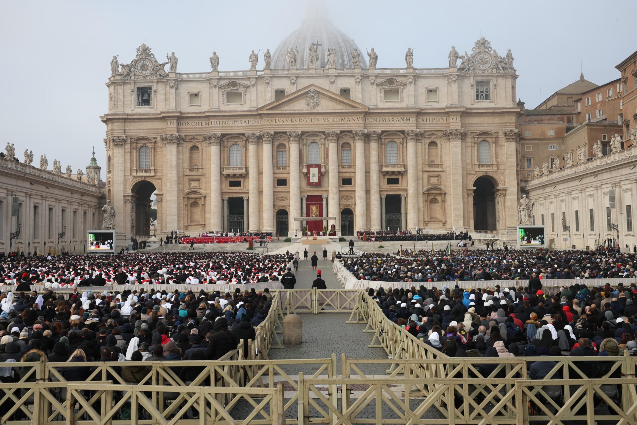 Funeral Mass for Pope Emeritus Benedict XVI in St. Peter's Square