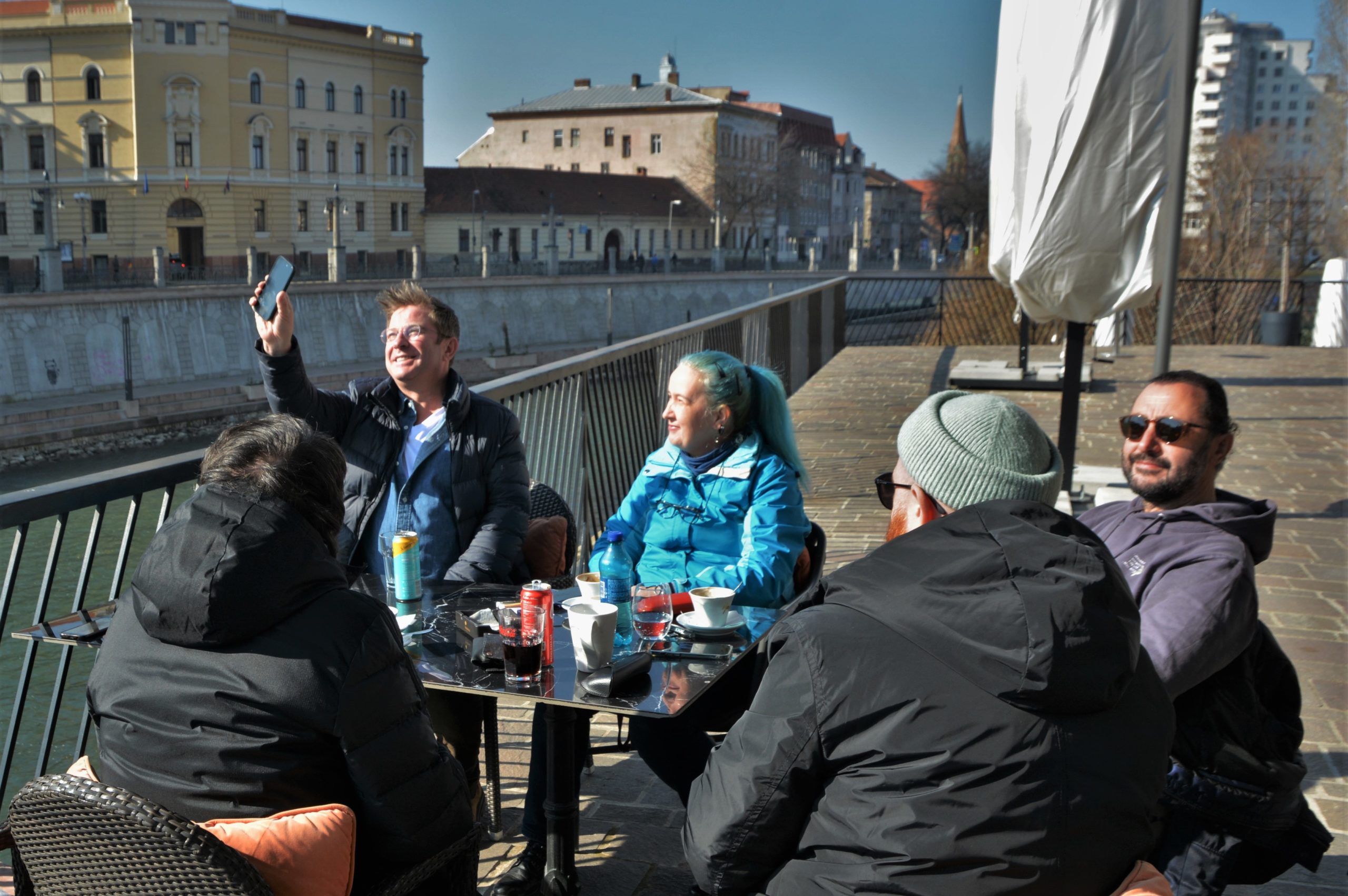 FOTO: Interviu cu actorul Pavel Bartoș şi regizorul Jesús del Cerro, 16.02.2023