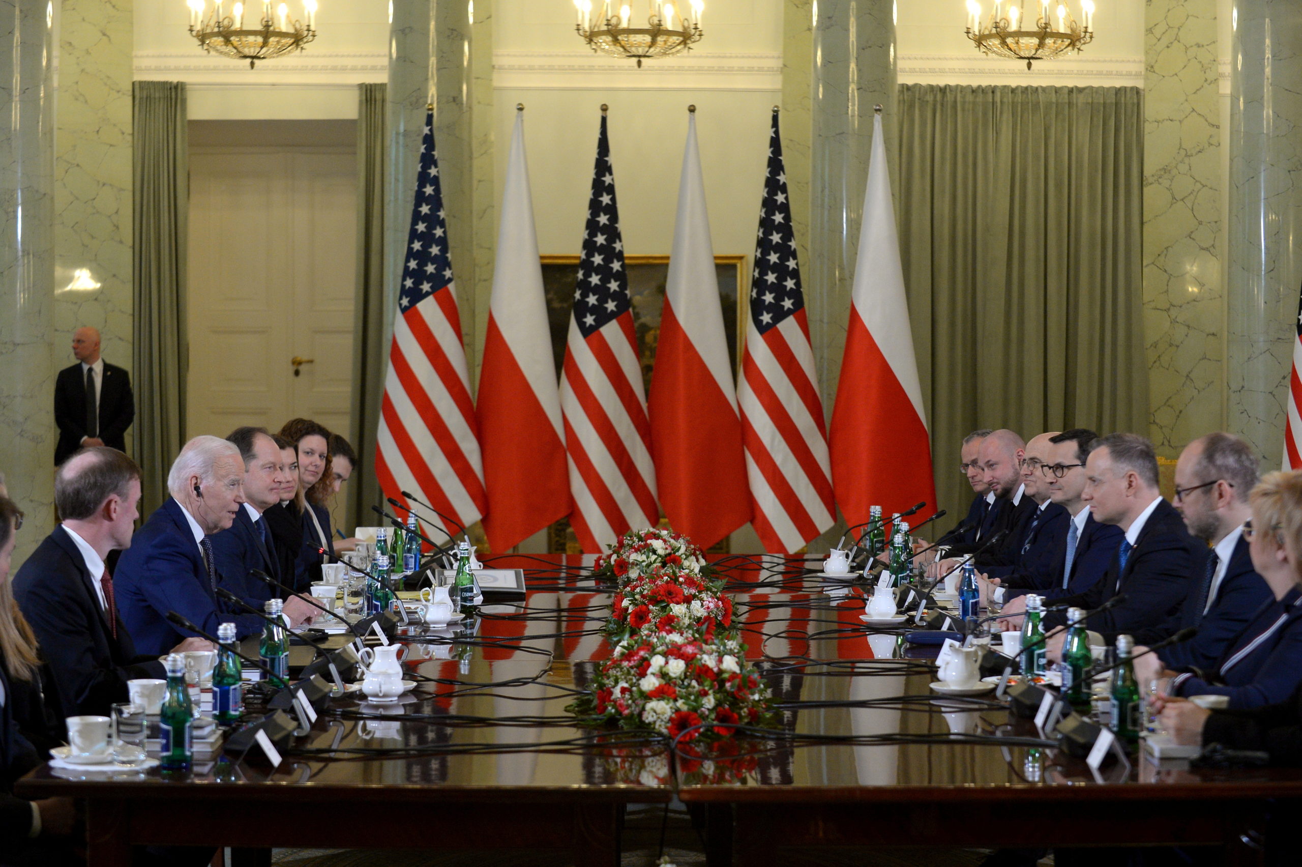 US president Joe Biden visits Poland