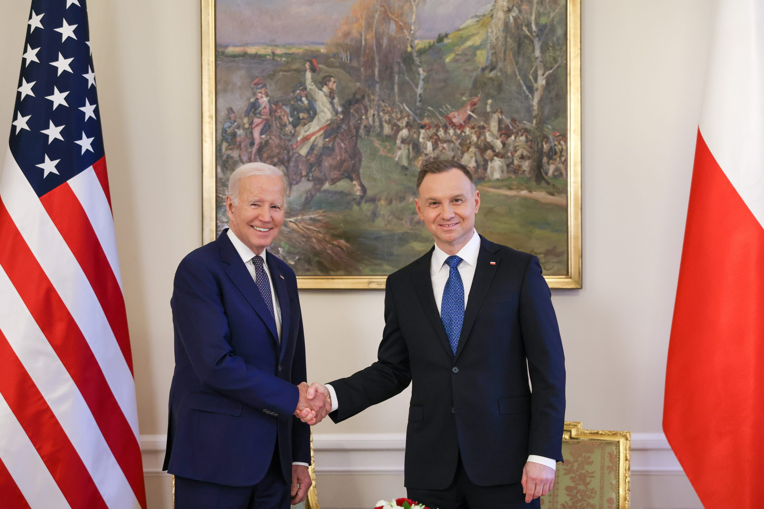 US president Joe Biden visits Poland