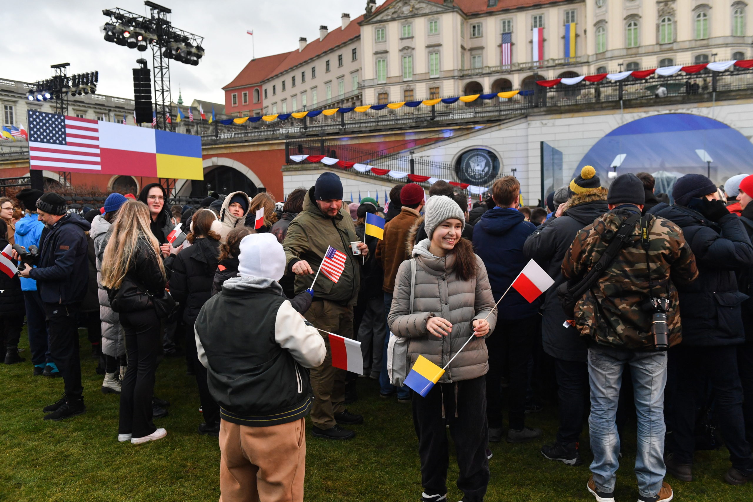 US president Joe Biden visits Poland