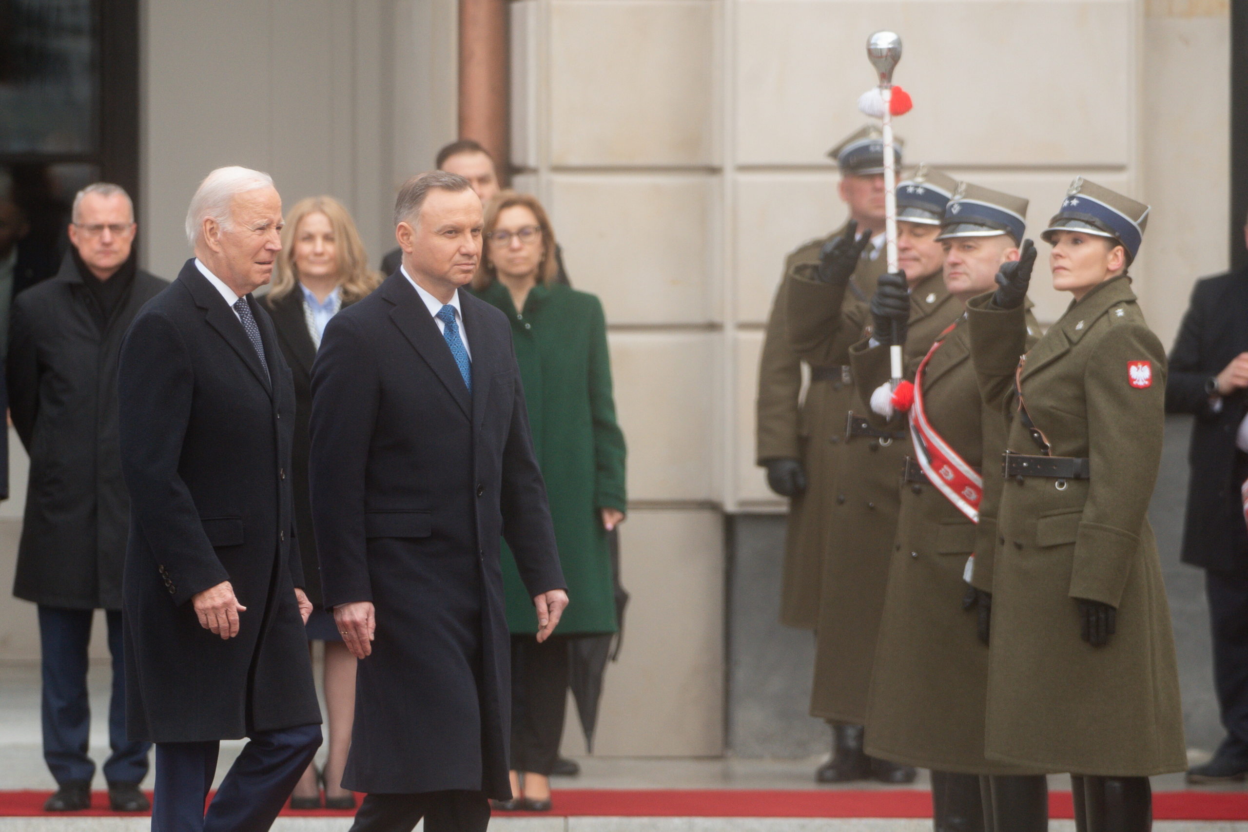 US president Joe Biden visits Poland