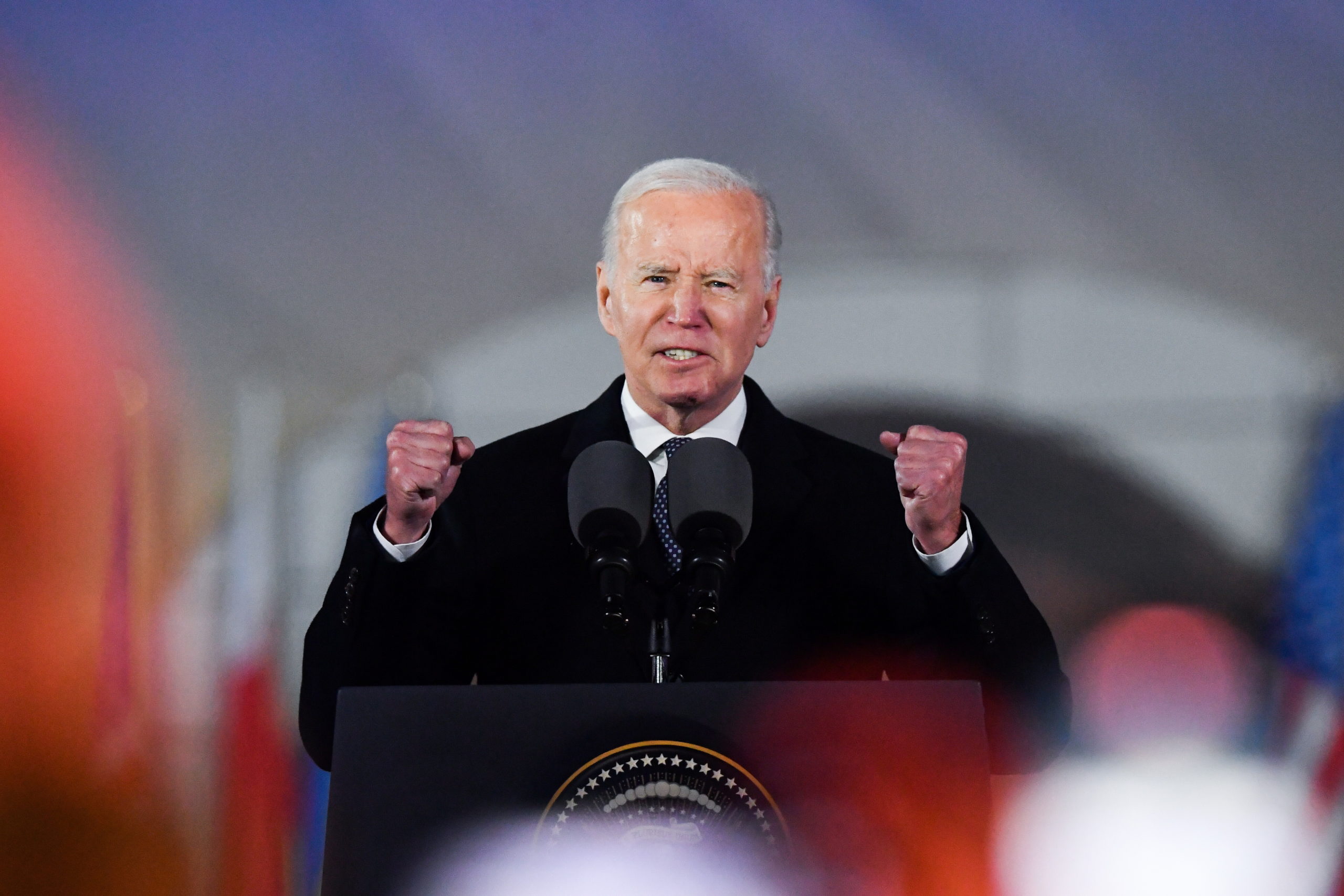 US president Joe Biden visits Poland