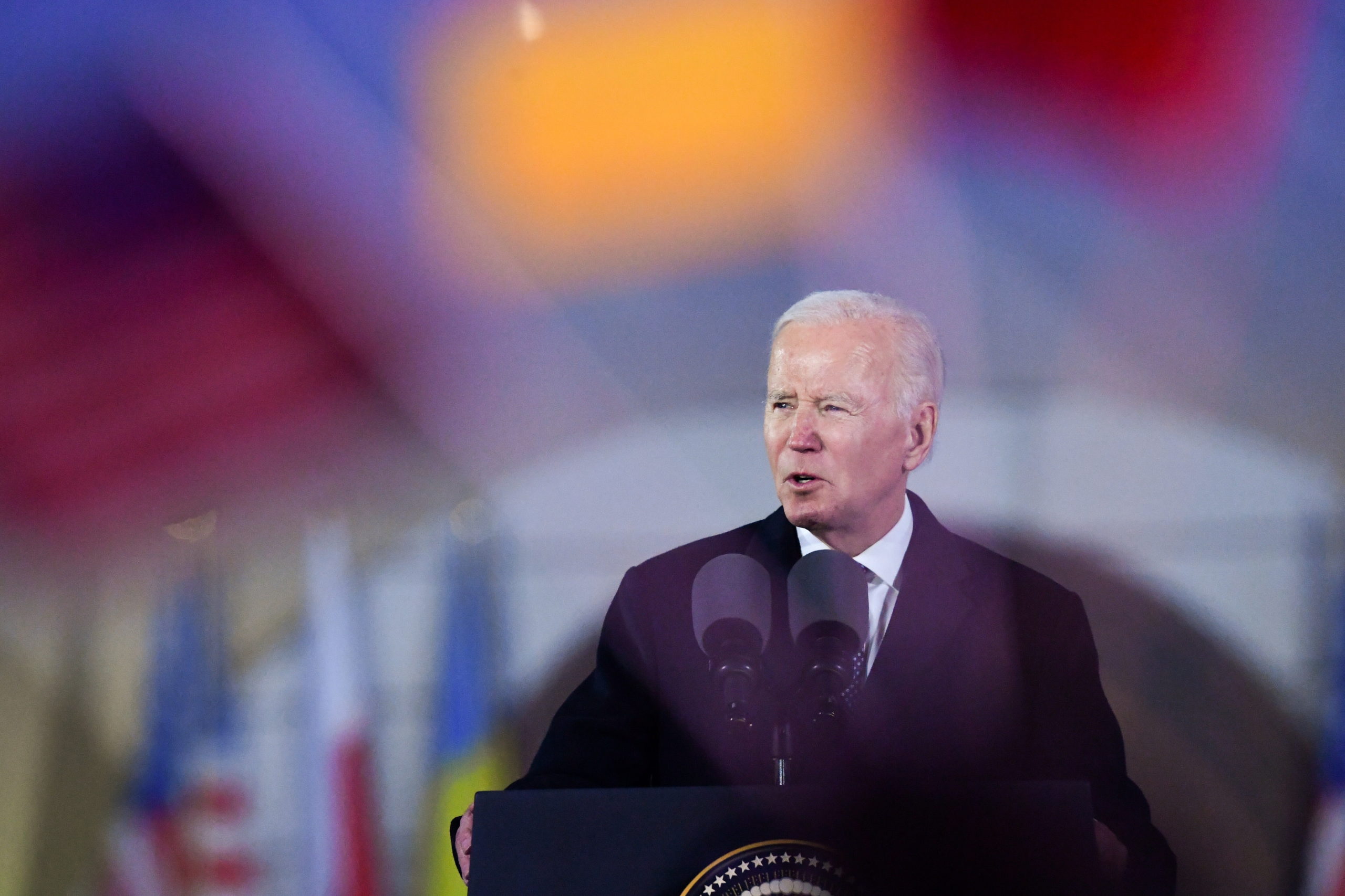 US president Joe Biden visits Poland