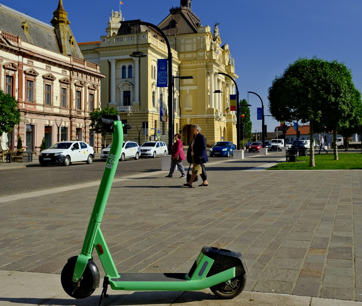 FOTO: Trotinetele Bolt pe domeniul public din Oradea 28.06.2023