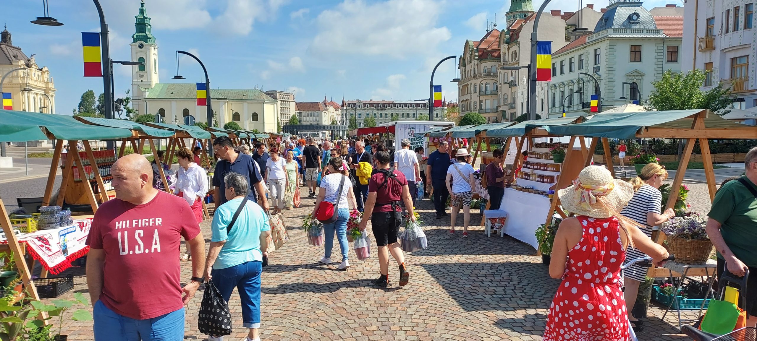 FOTO: Târgul Produselor Bihorene în Piața Unirii, ediția a doua, 22.07.2023