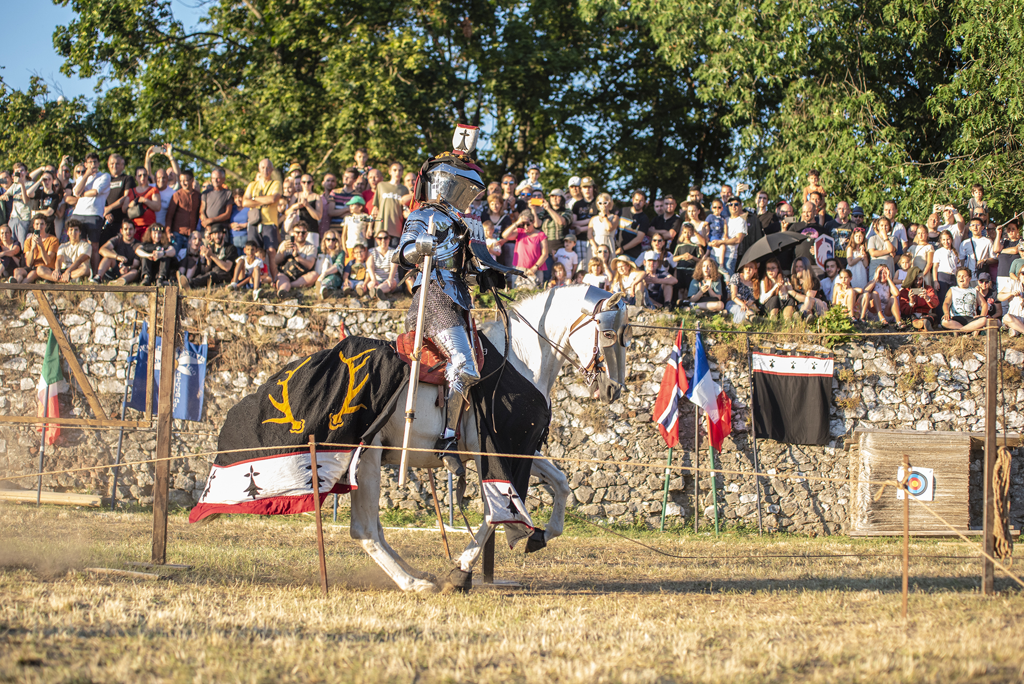 FOTO: A doua zi din Festivalul Medieval, 09.07.2023