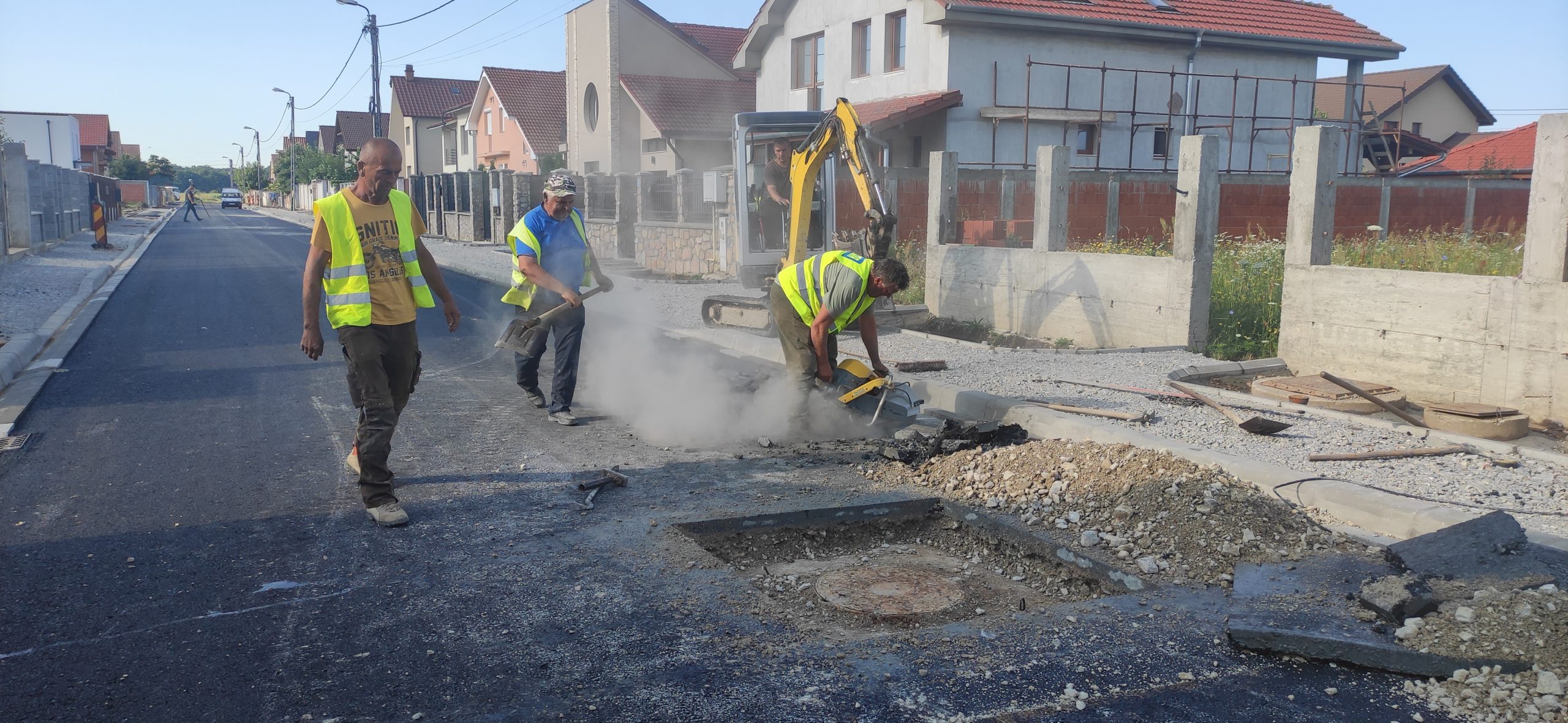 FOTO: Asfalt pe strada Ștefan Lupșa din Oradea 14.07.2023