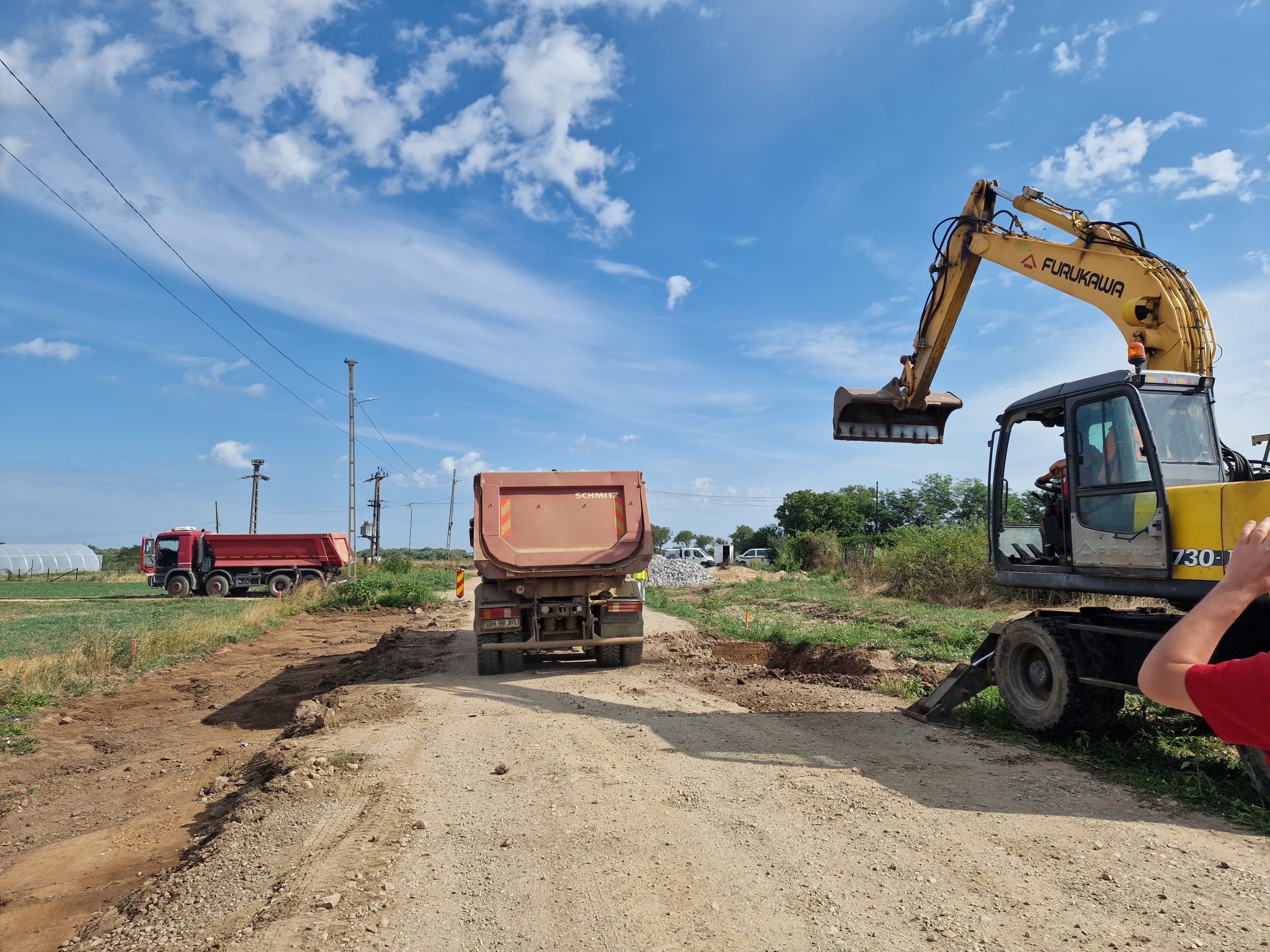 FOTO: Stadiul lucrărilor la Centurile Oșorhei și Nojorid 10.08.2023