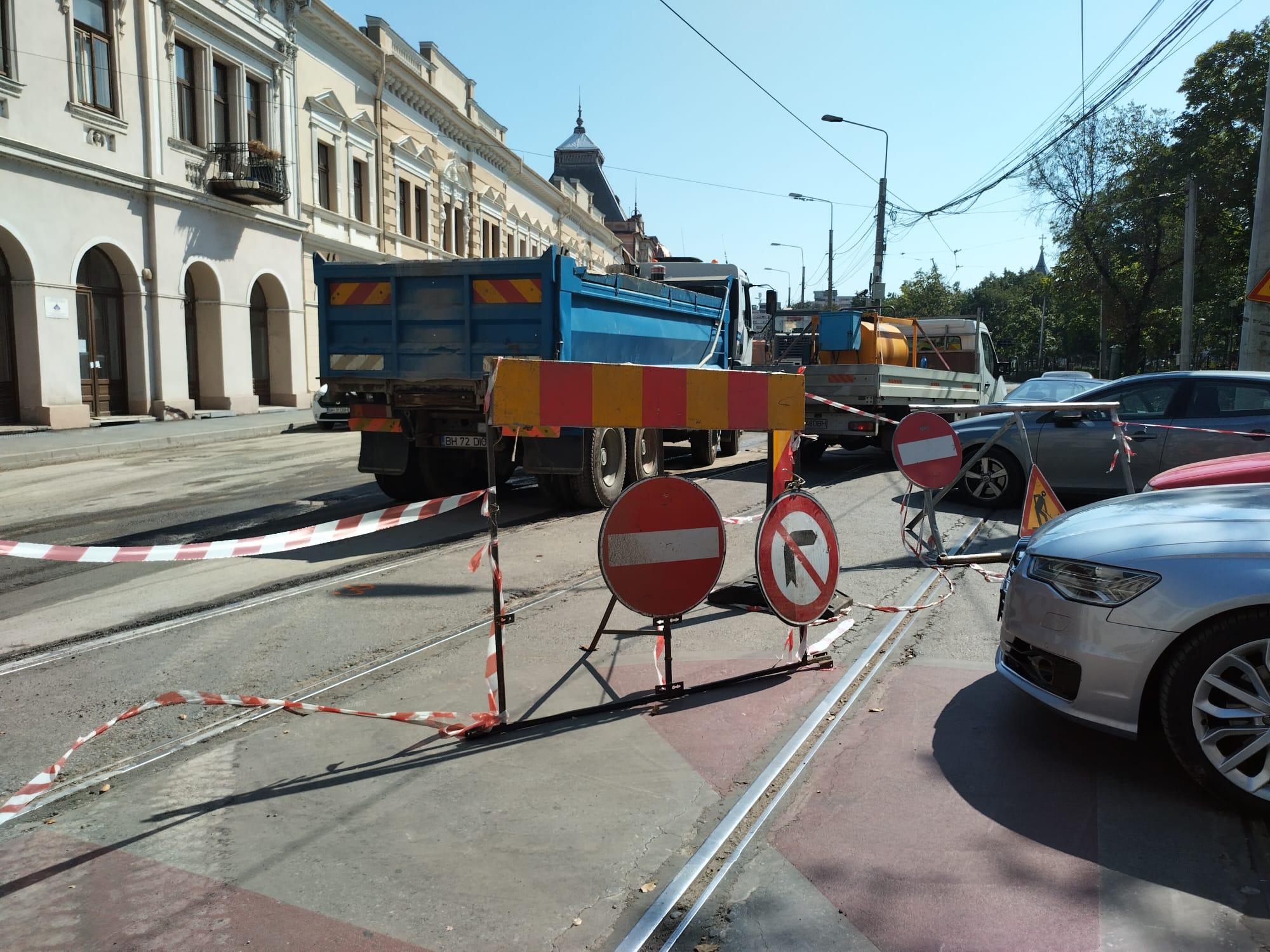 FOTO: Asfaltare strada Independenței 26.08.2023