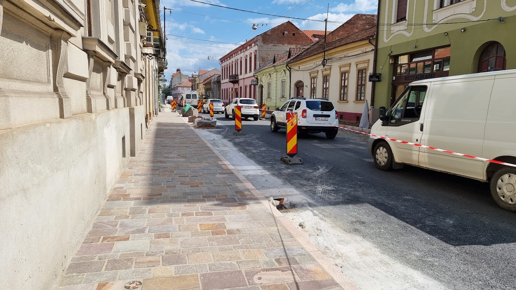 FOTO: Modernizarea străzii Traian Moșoiu 04.09.2023