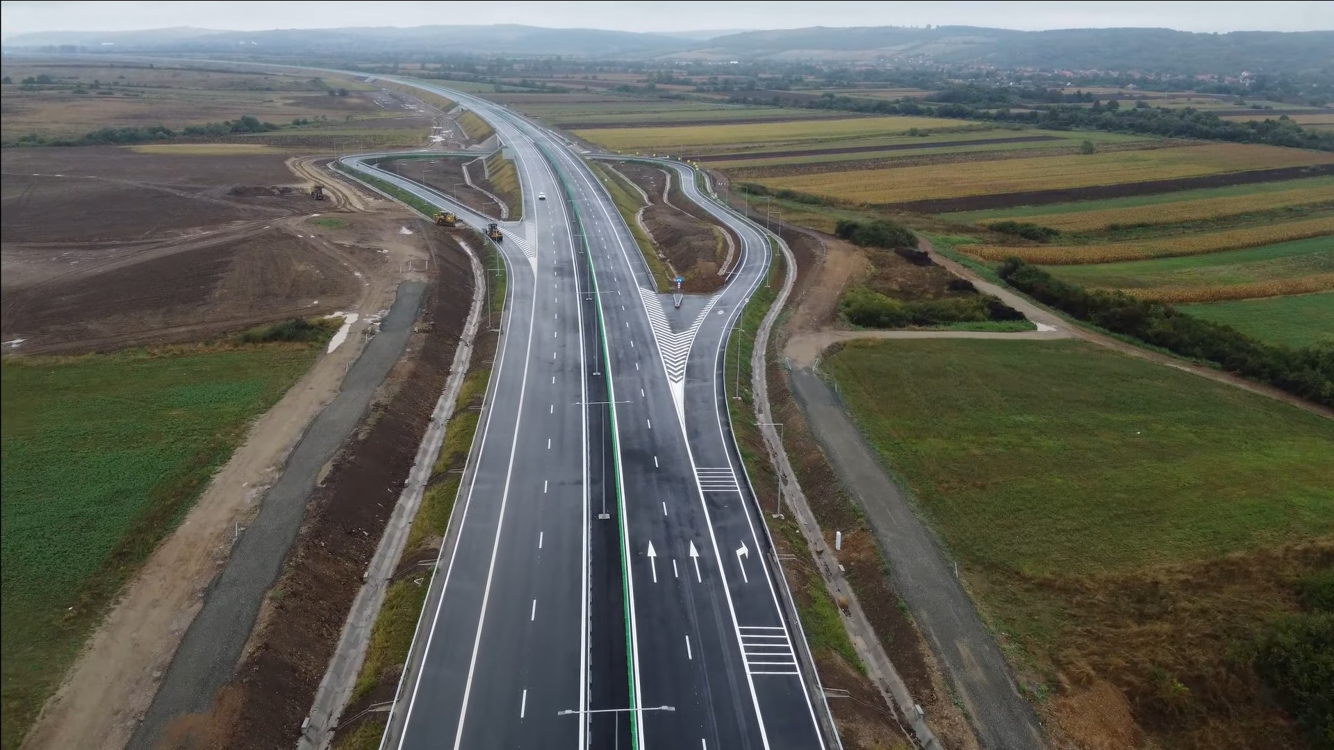 FOTO: 1.000 de kilometri de autostradă în România: lotul Nușfalău-Suplacu de Barcău inaugurat vineri, 18.09.2023