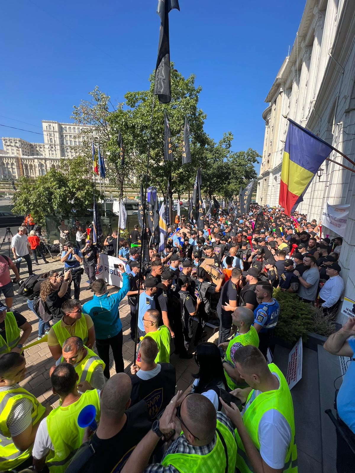 FOTO: Protest național al poliștilor din închisori 21.09.2023