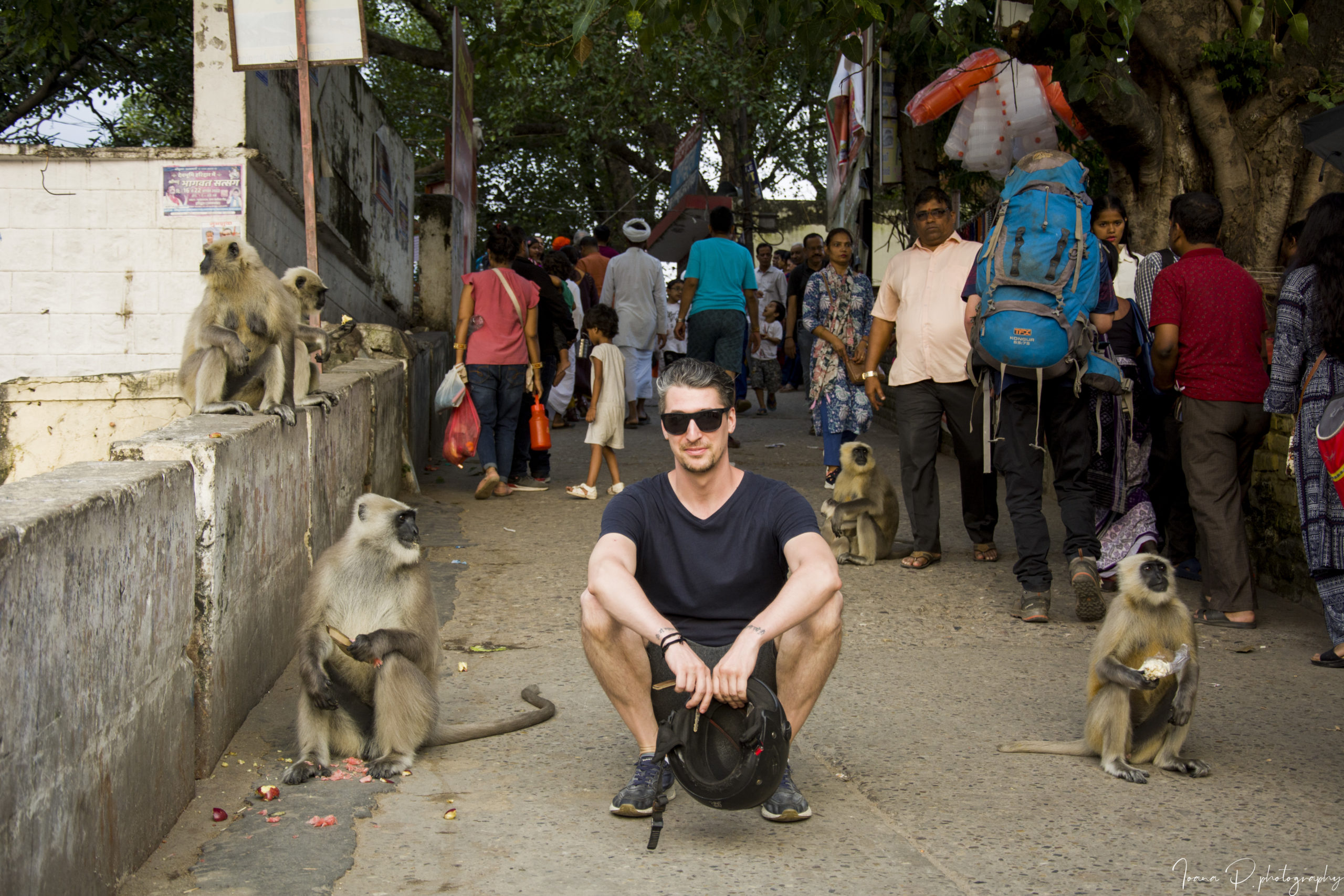 alaturi de fauna din Rishikesh -)