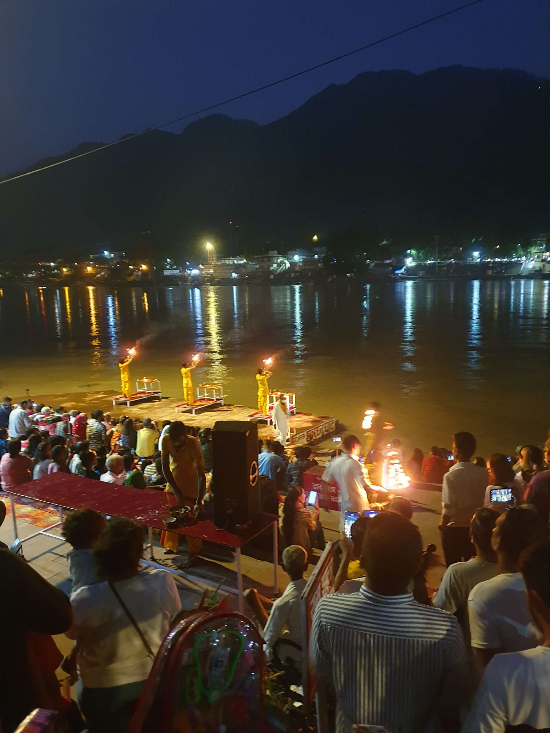 2. Ganga Aarti in Rishikesh