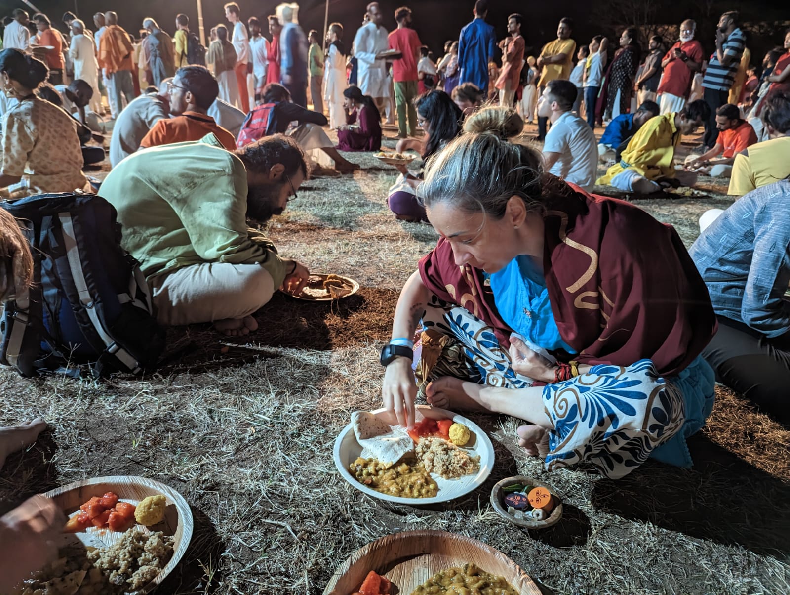 cina in aer liber-Isha Yoga Center, Coinbatore