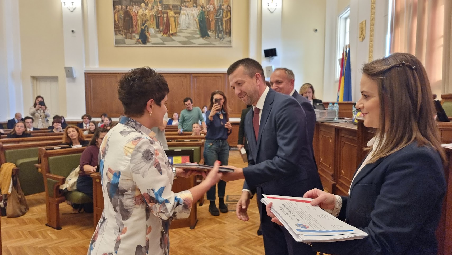 FOTO: Premiere elevi la Primăria Oradea 12.10.2023