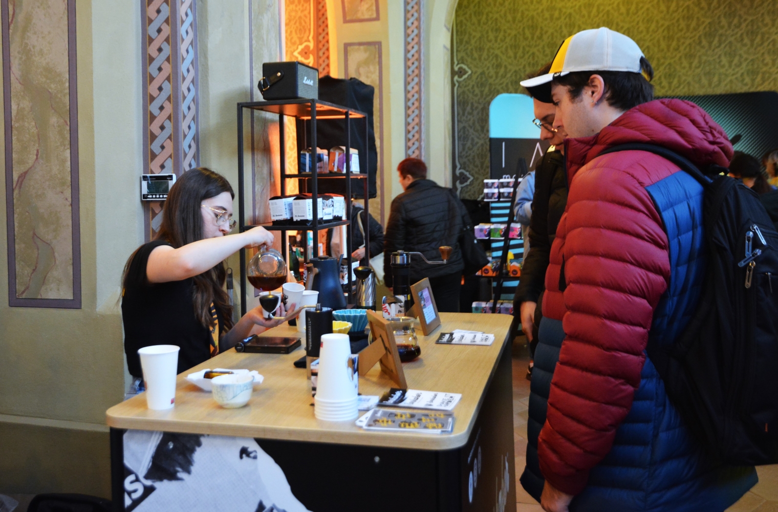 FOTO: Festivalul cafelei în Sinagoga Neologă Sion, 27.10.2023