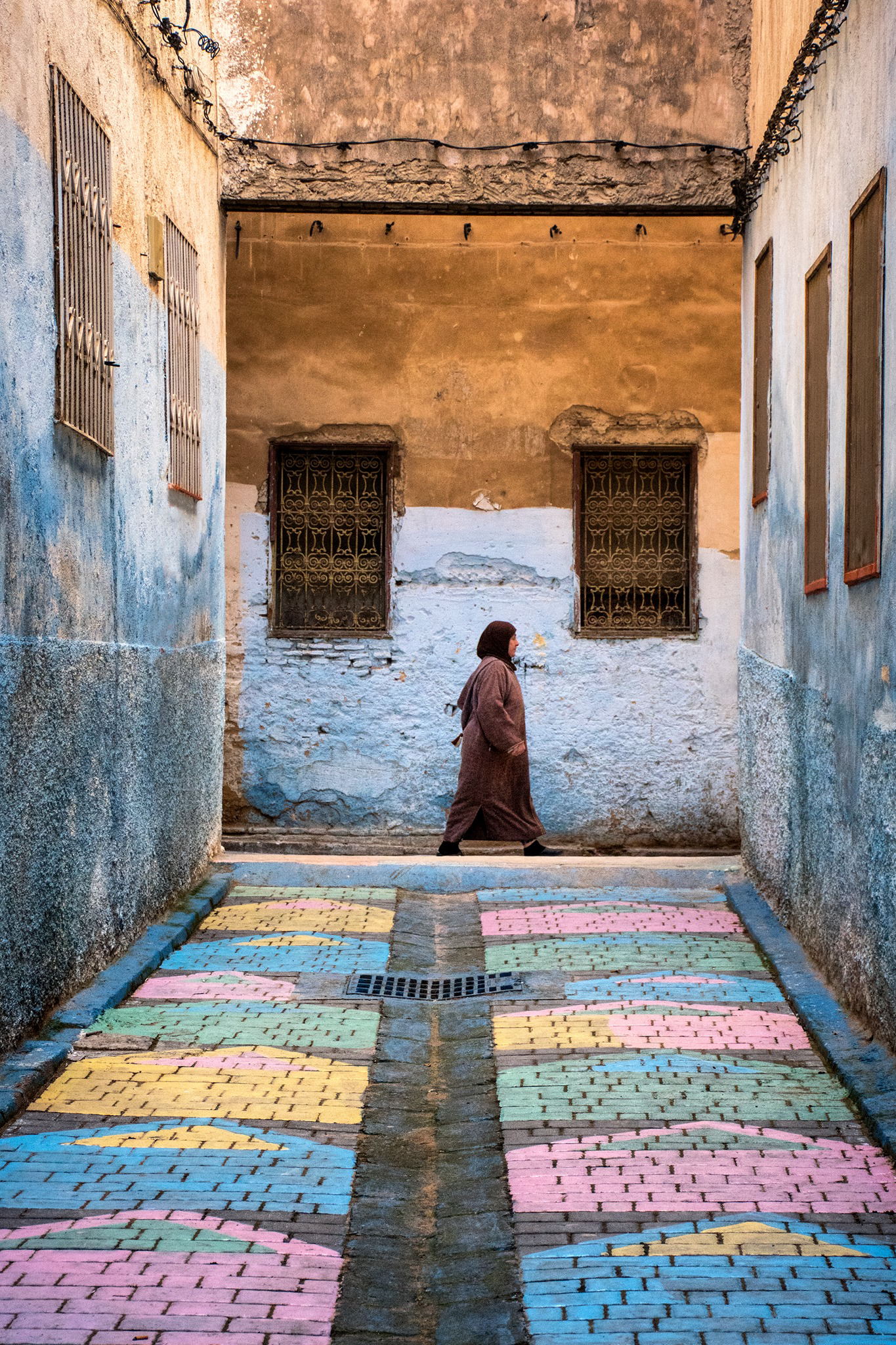 Adriana Ceaușescu (AT) - Maroc, Fes 2018- Pasi