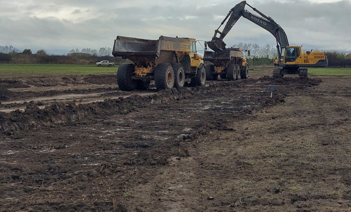 FOTO: Avansează lucrările la Centura Biharia, 08.11.2023