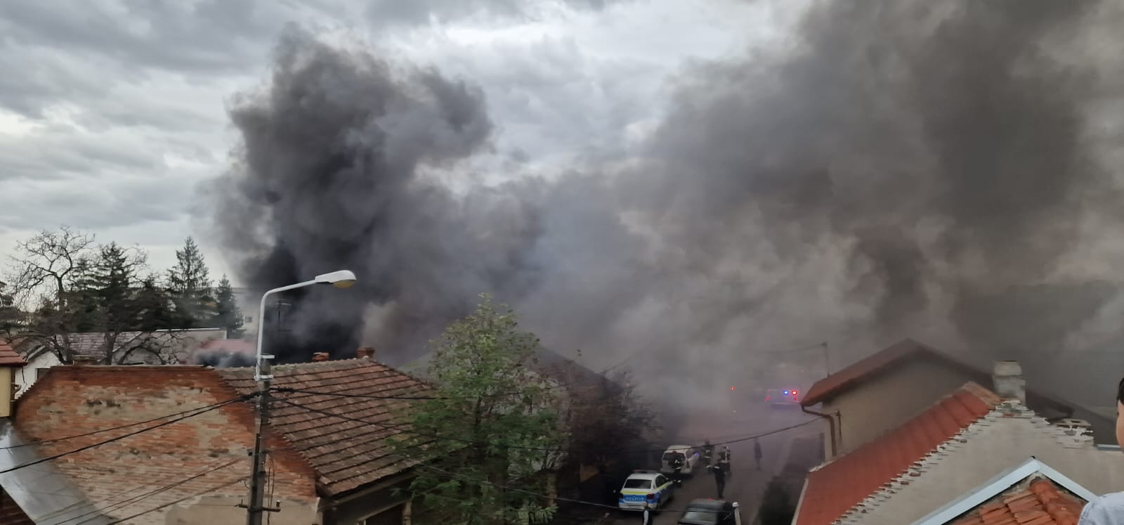 FOTO: Incendiu strada Beiușului din Oradea 02.12.2023